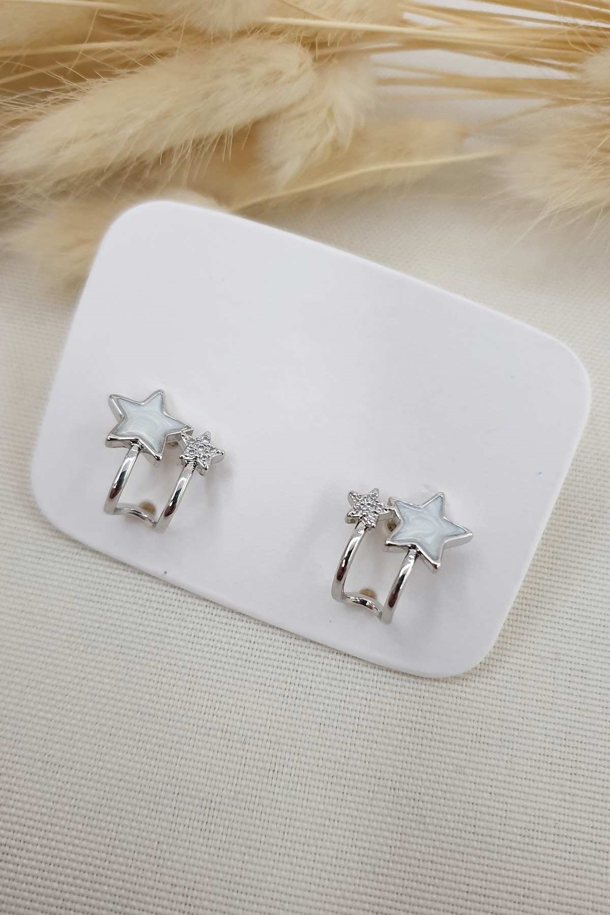 Silver Stars Küçük Küpe AKE3082
