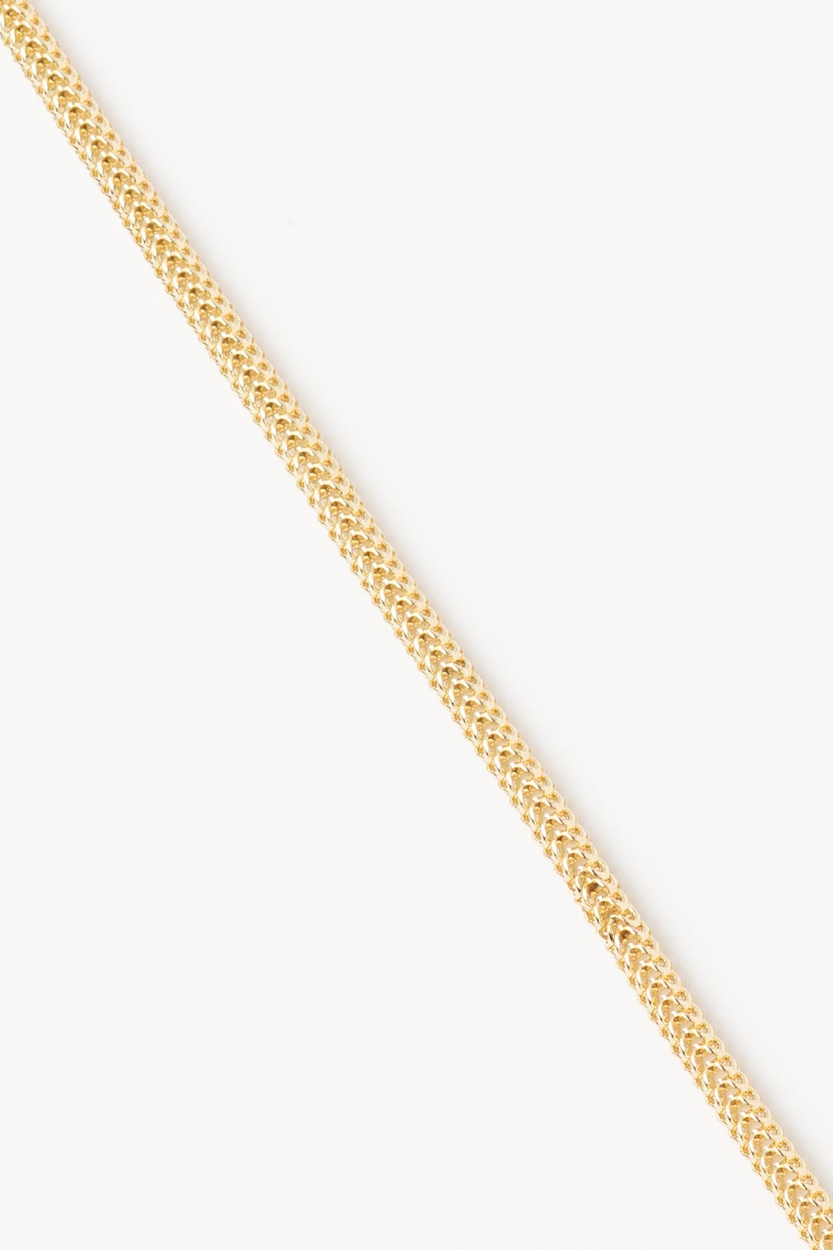 Gold 14K Boşluklu Boru Zincir Tasarım Luxury Bileklik ABL7503