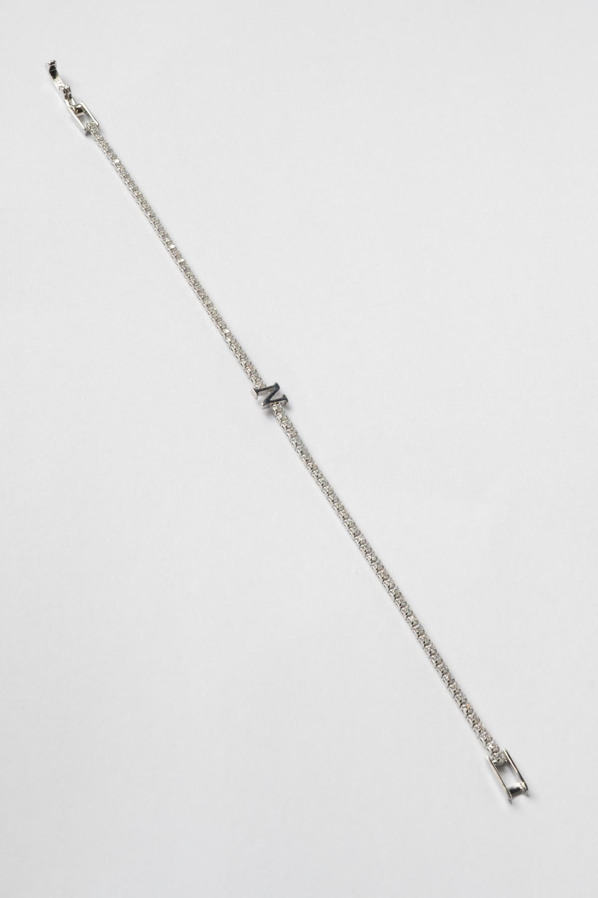Silver Minimal Suyolu N Hafli Bileklik ABL7438
