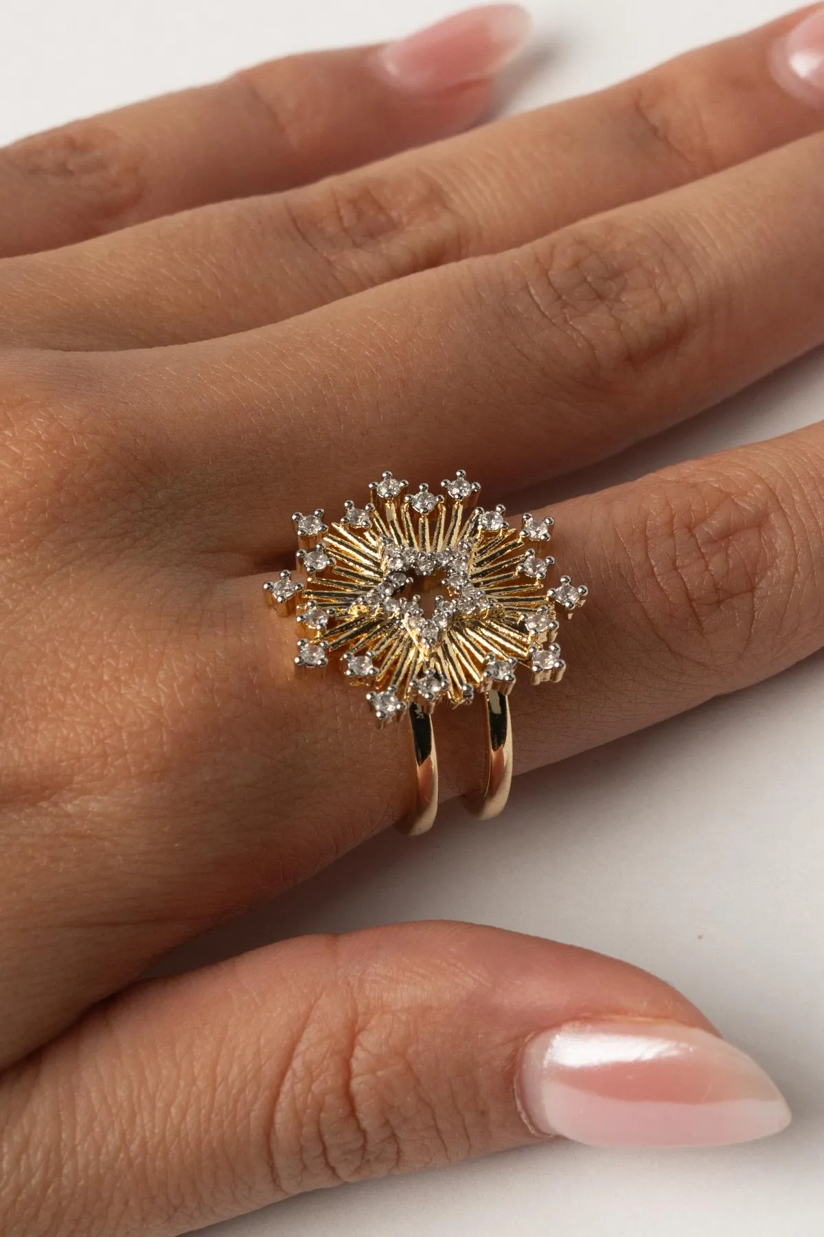 Gold Lunaria Glory Yüzük AYZ8450