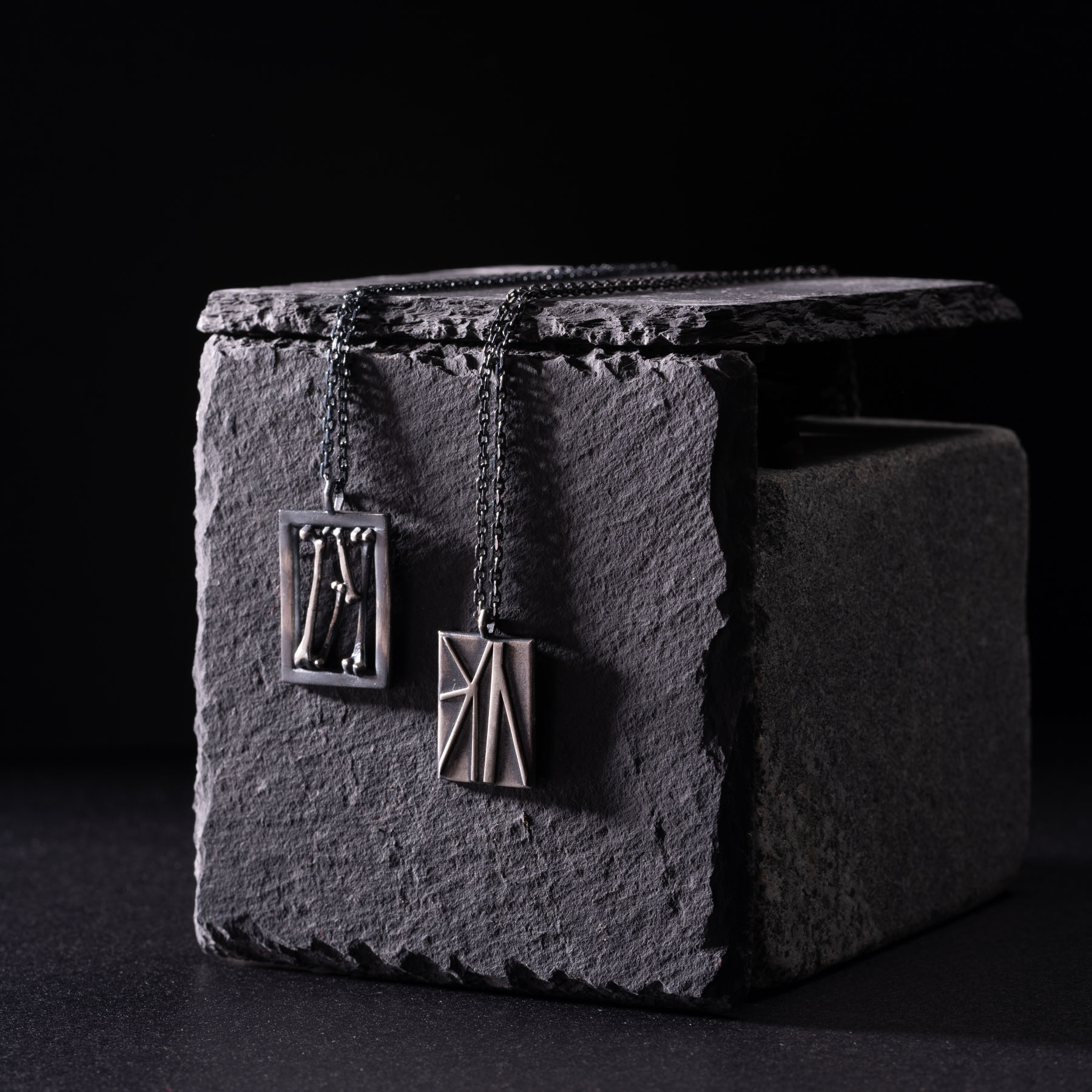 Road Silver Men’s Necklace