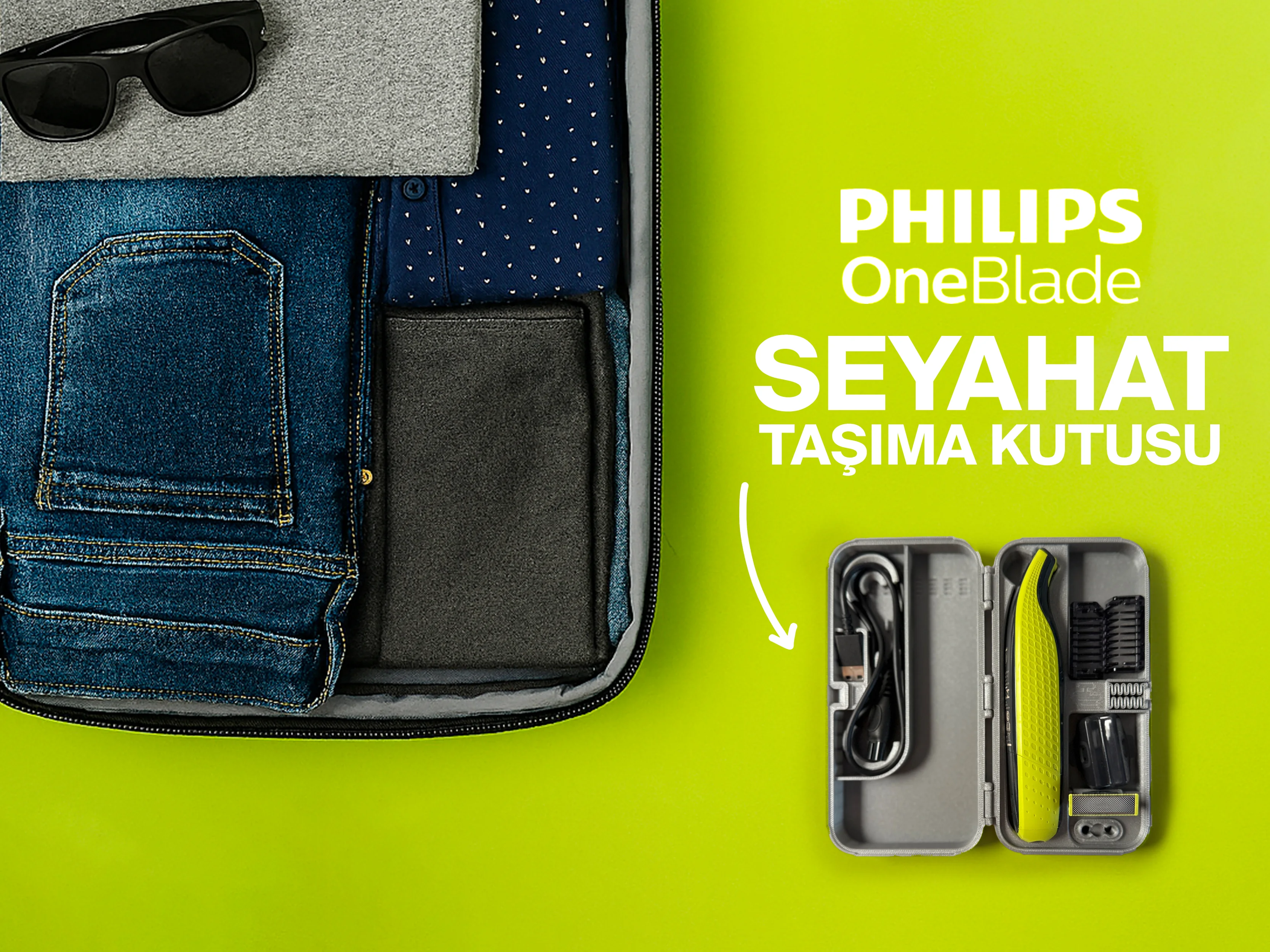 Philips One Blade - Seyahat Taşıma Çantası