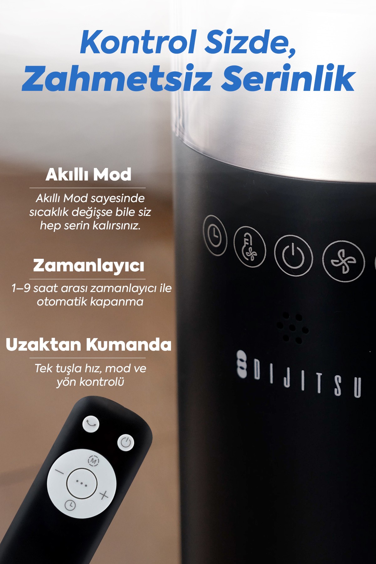 Dijitsu VN60 Kule Exclusive Vantilatör