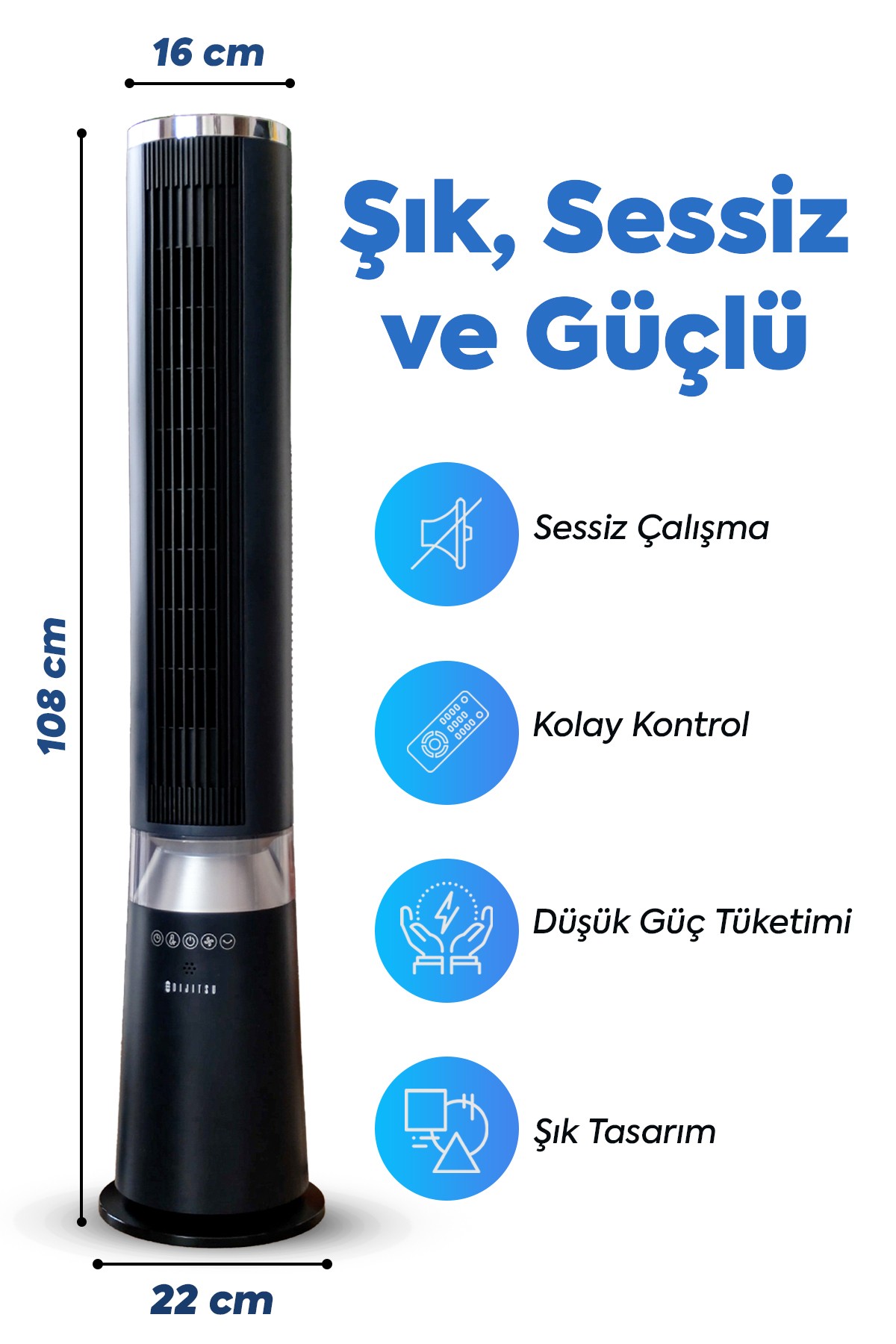 Dijitsu VN60 Kule Exclusive Vantilatör