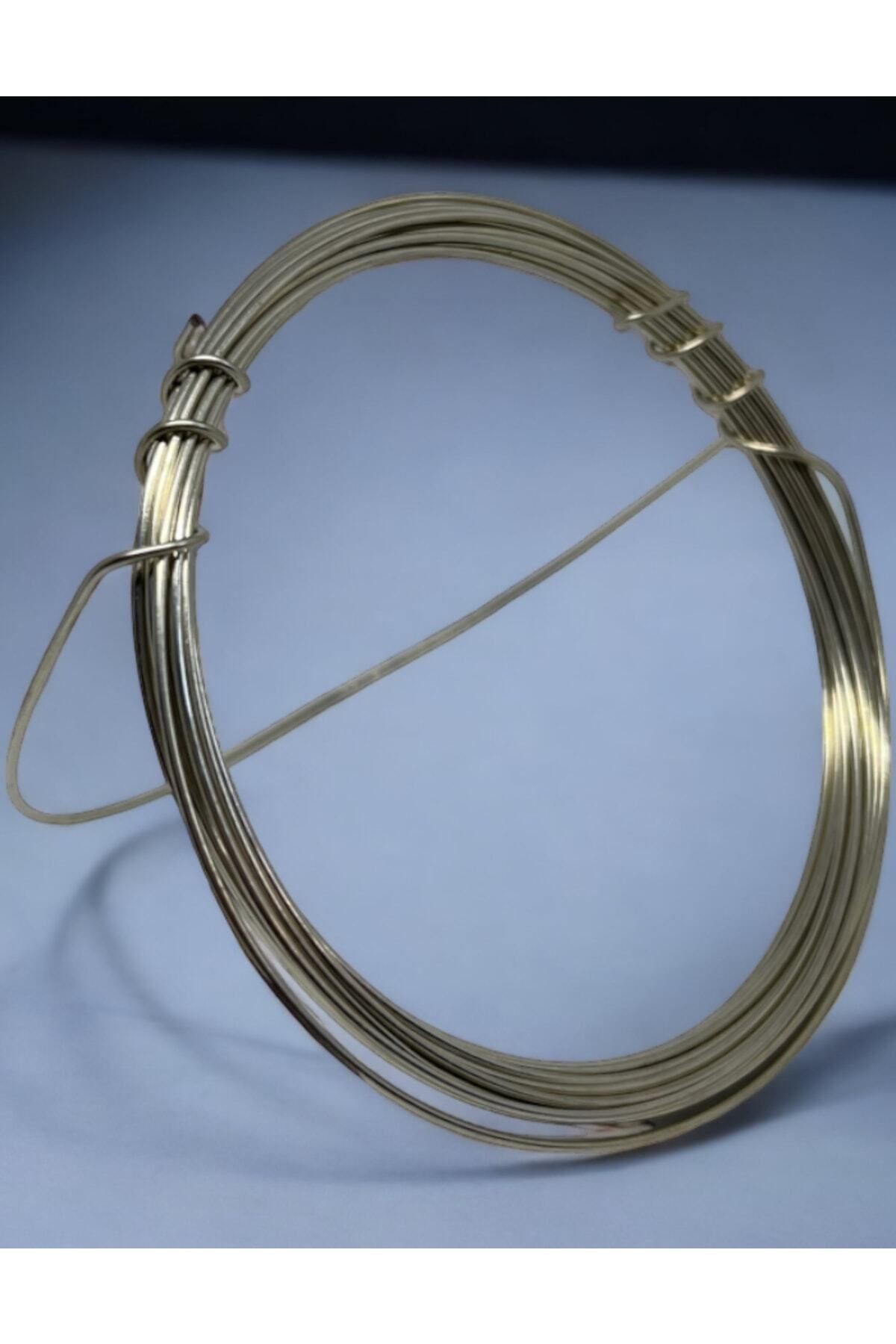 1mm- 30gr - (4-5 METRE ARASI) Gümüşlü Bakır Tel