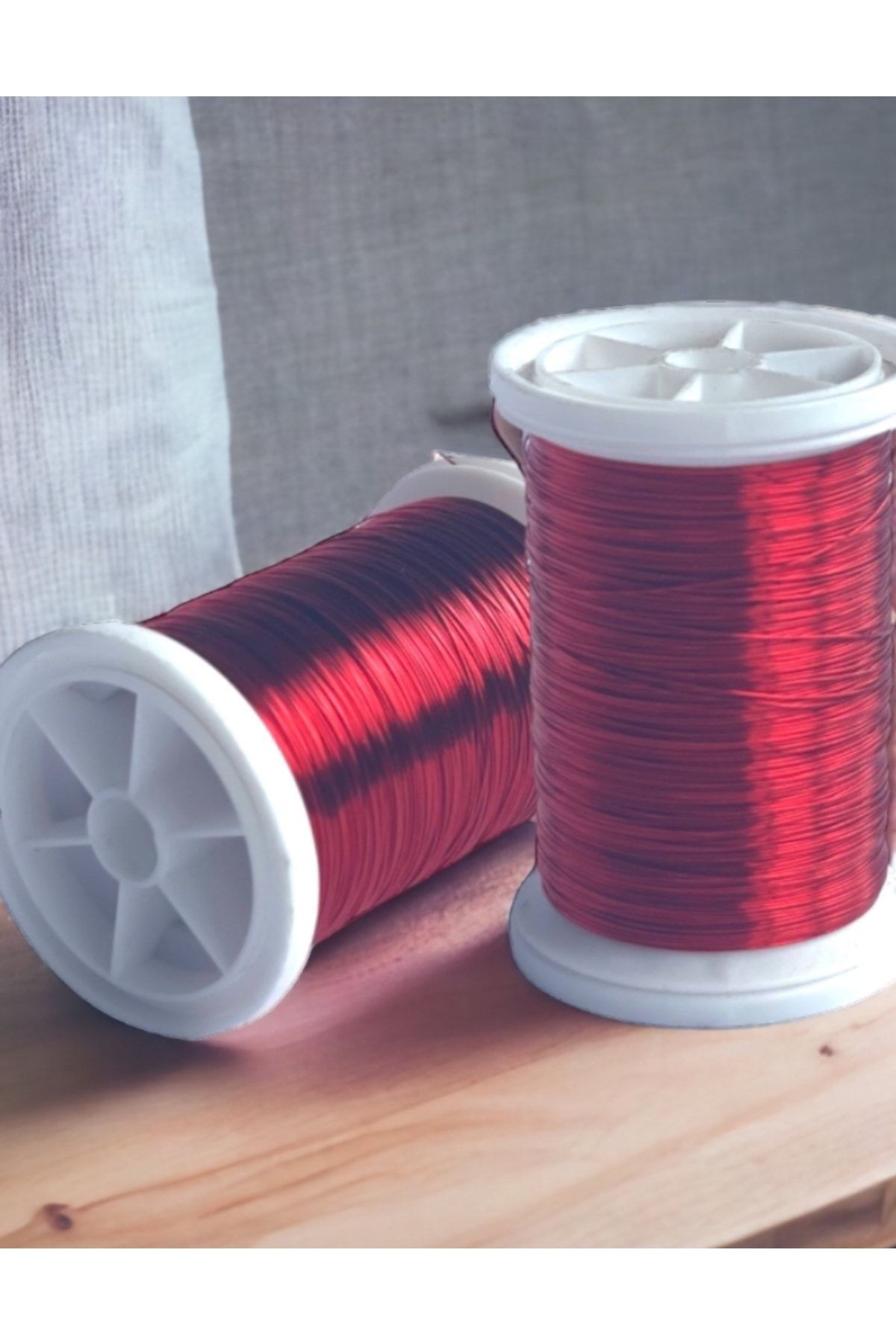 0.30 Mm NO-11A Kırmızı Renkli Bakır Filografi Teli