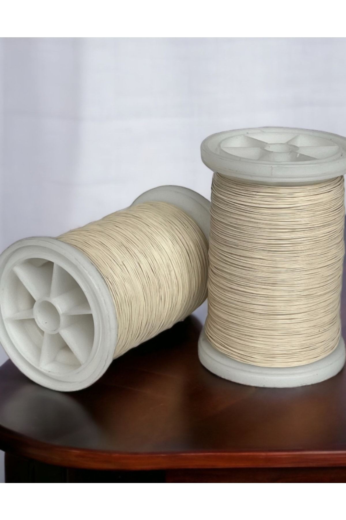 0.30mm Bakır Üstü Gümüş Kaplı Mat Beyaz Renkli Filografi Teli