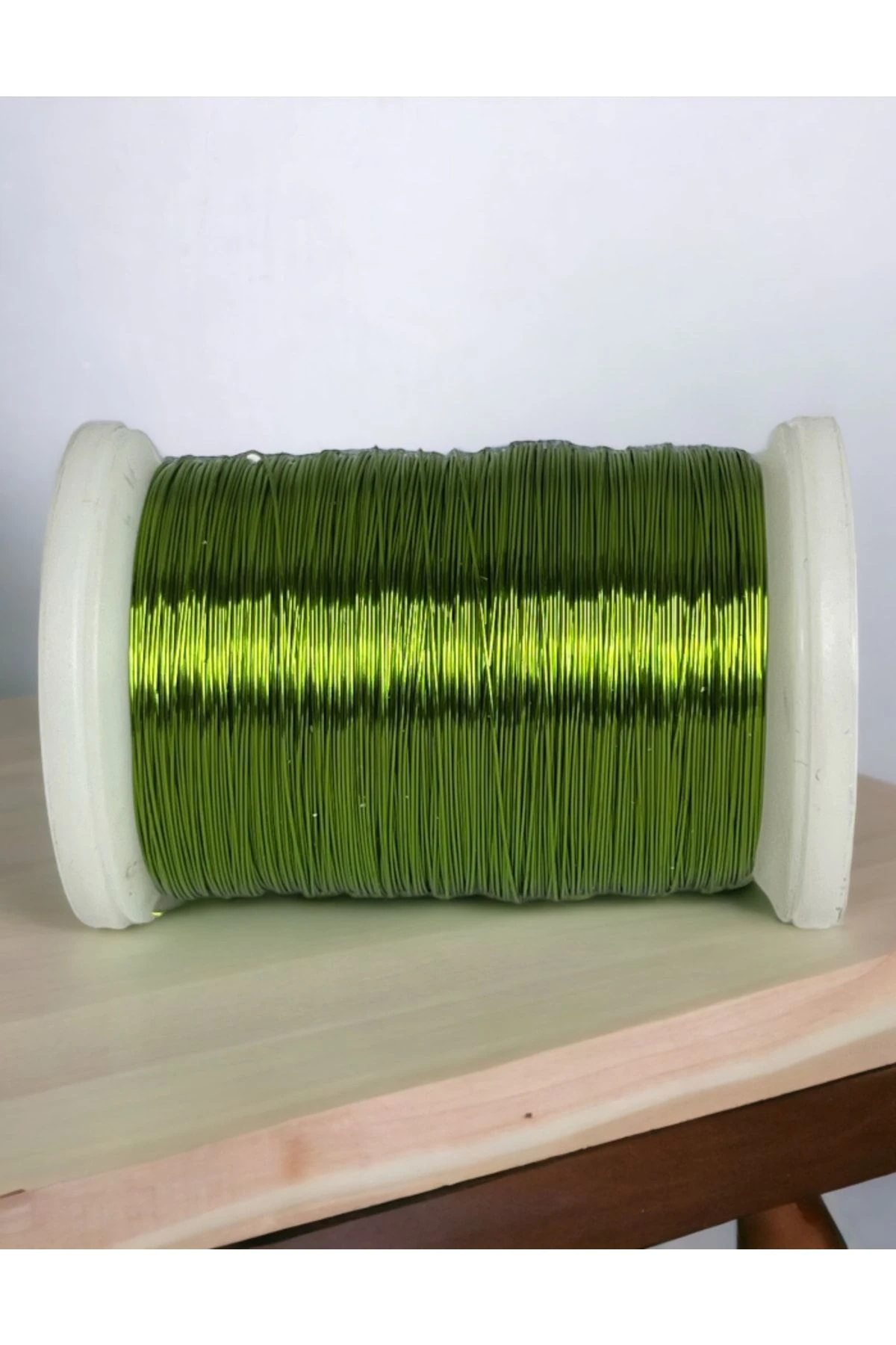 0.30mm NO-34 Fıstık Yeşili Renkli Bakır Tel Filografi Teli