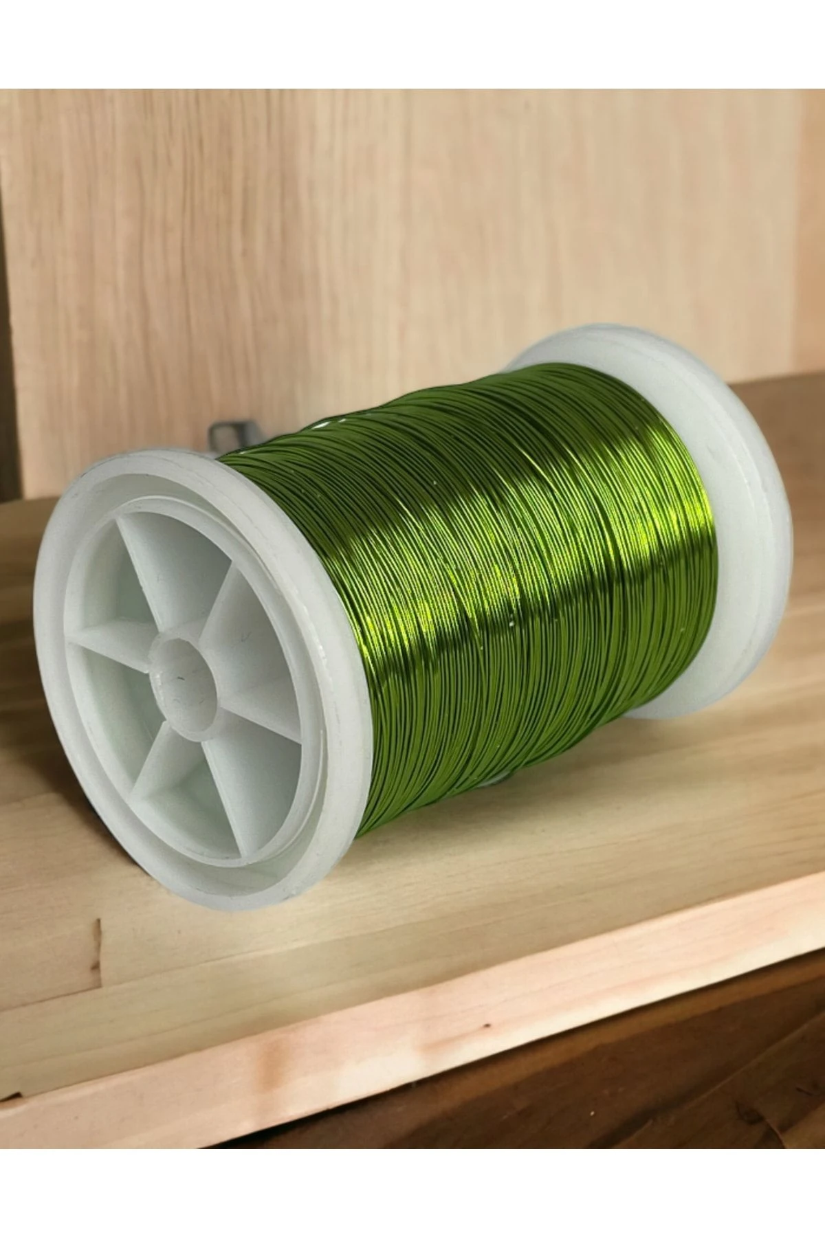 0.30mm NO-34 Fıstık Yeşili Renkli Bakır Tel Filografi Teli