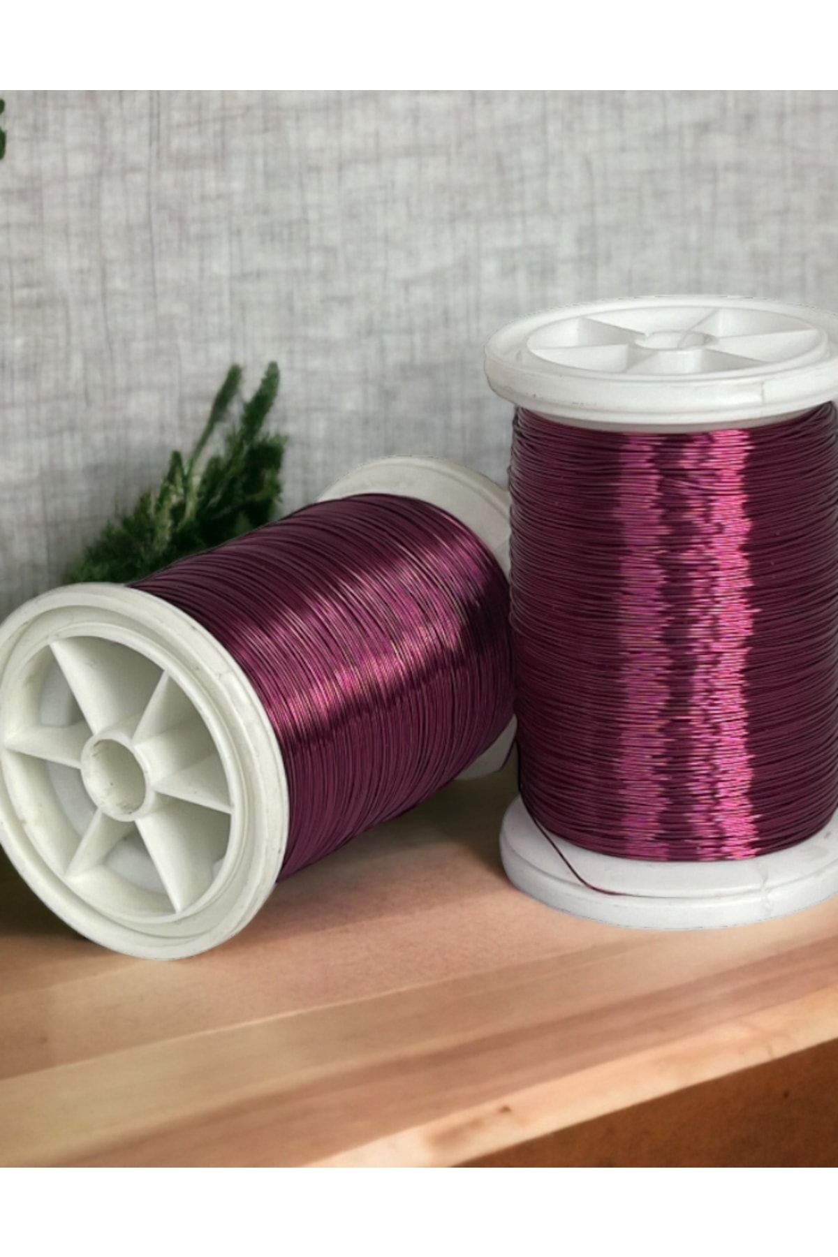 0.30 Mm NO-26 Bordo Renkli Bakır Filografi Teli
