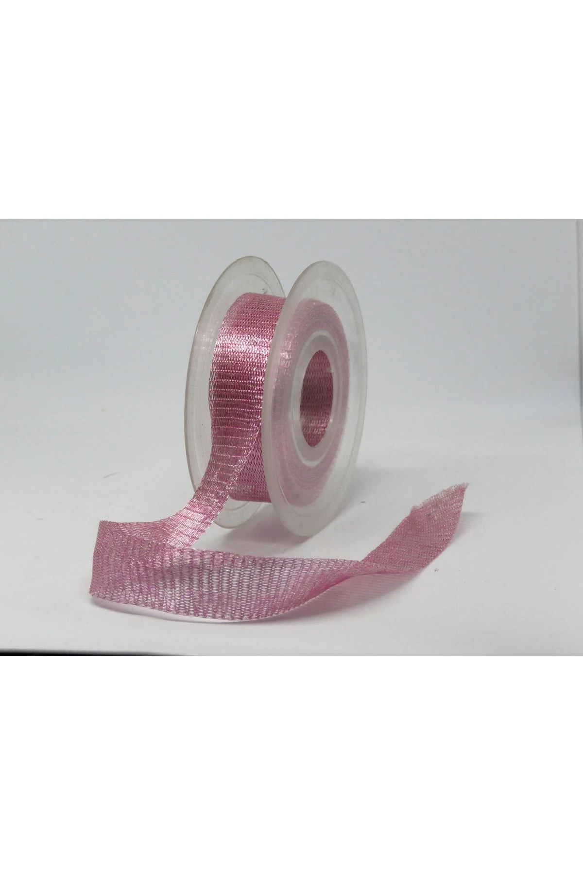 Çift Renk Pembe Beyaz Titanyum Örgü Bakır Tel Nakış Ve Kolye Ipi