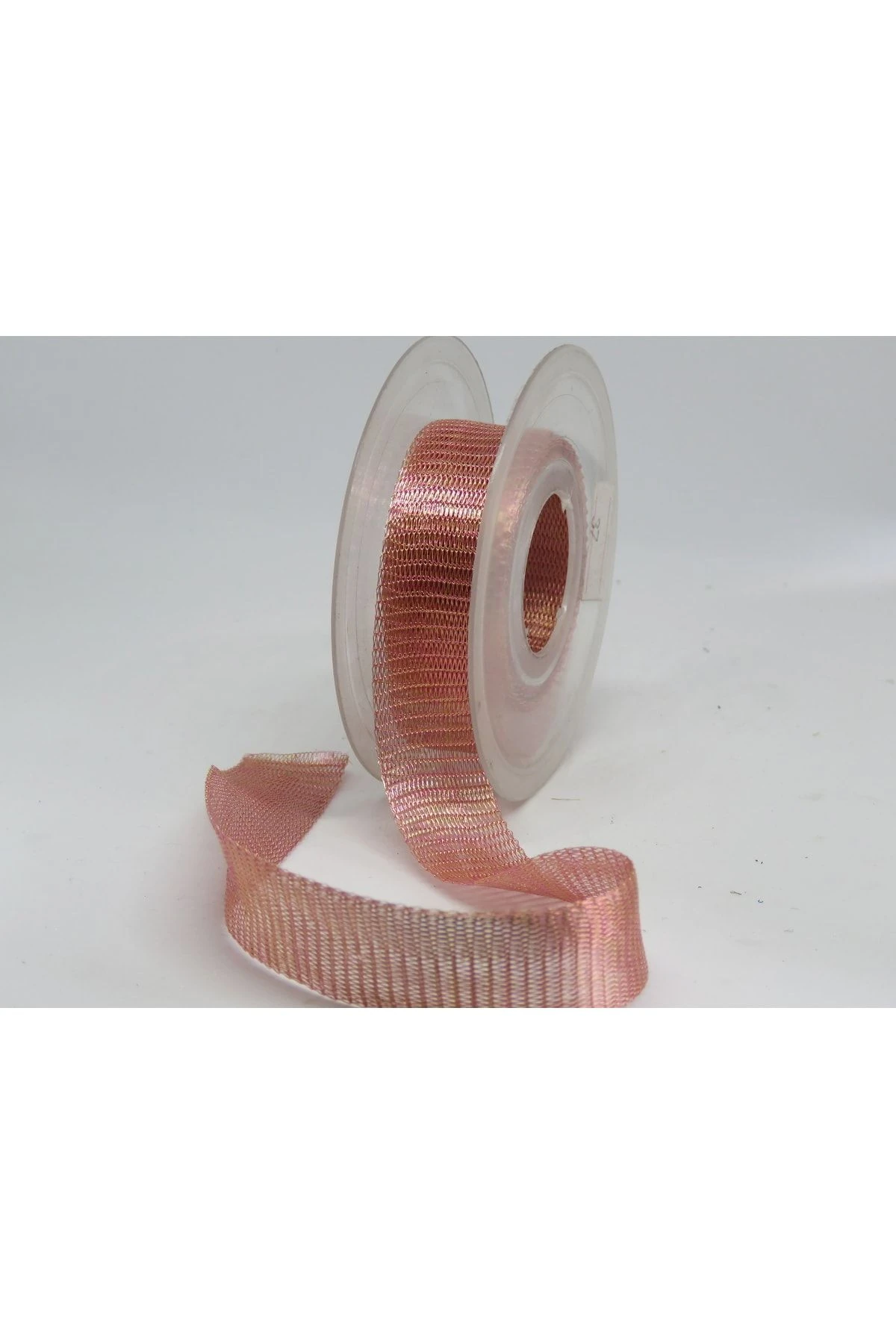 Çift Renk Pembe Sarı Titanyum Örgü Bakır Tel Nakış Ve Kolye Ipi