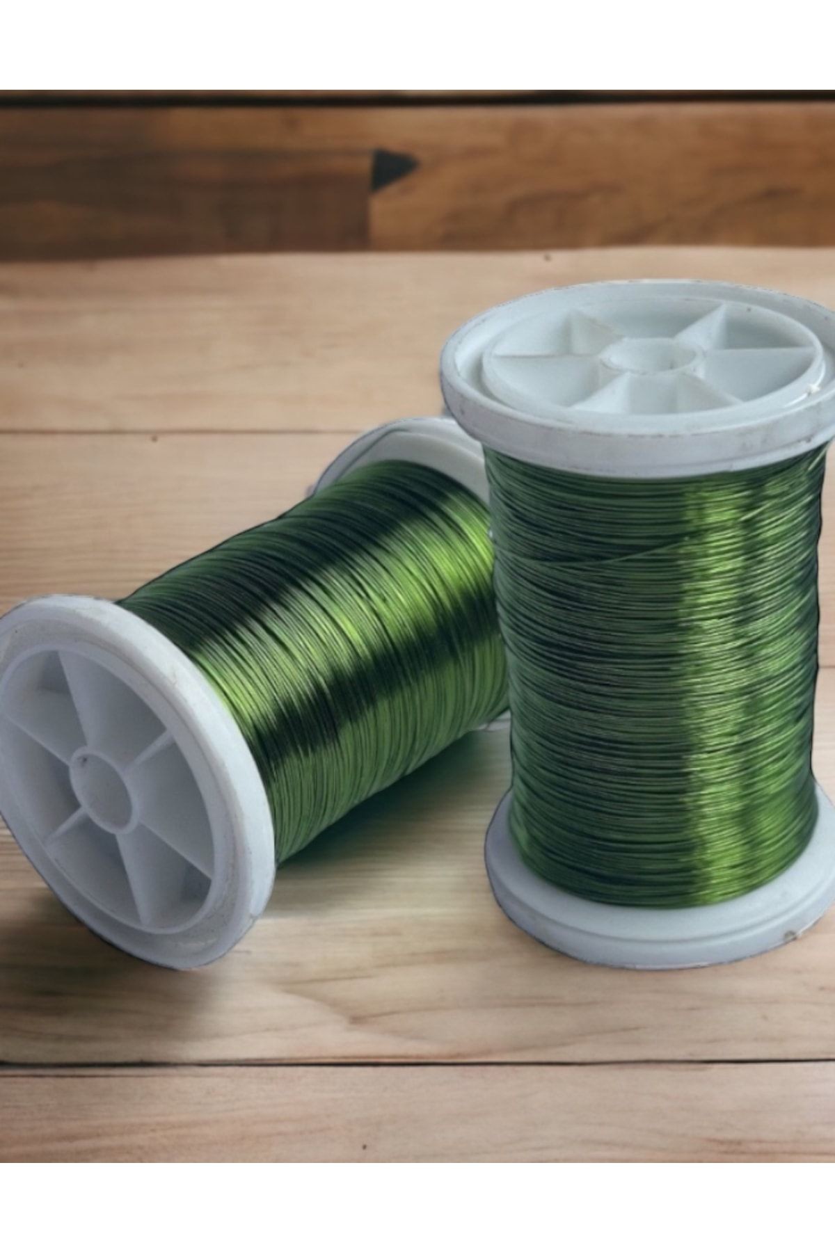 0.30 Mm NO-27 Yeşil Renkli Bakır Filografi Teli