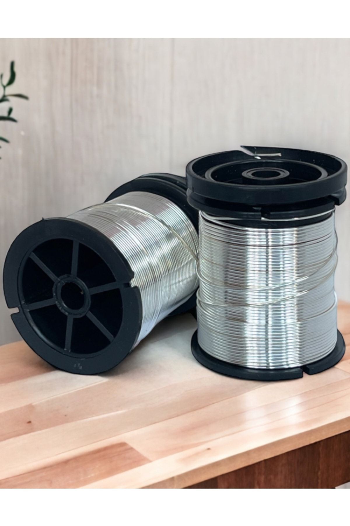 0.80 Mm Gümüş Renkli (7-8 Metre )gelin,çiçek,filografi Ve Takı Teli