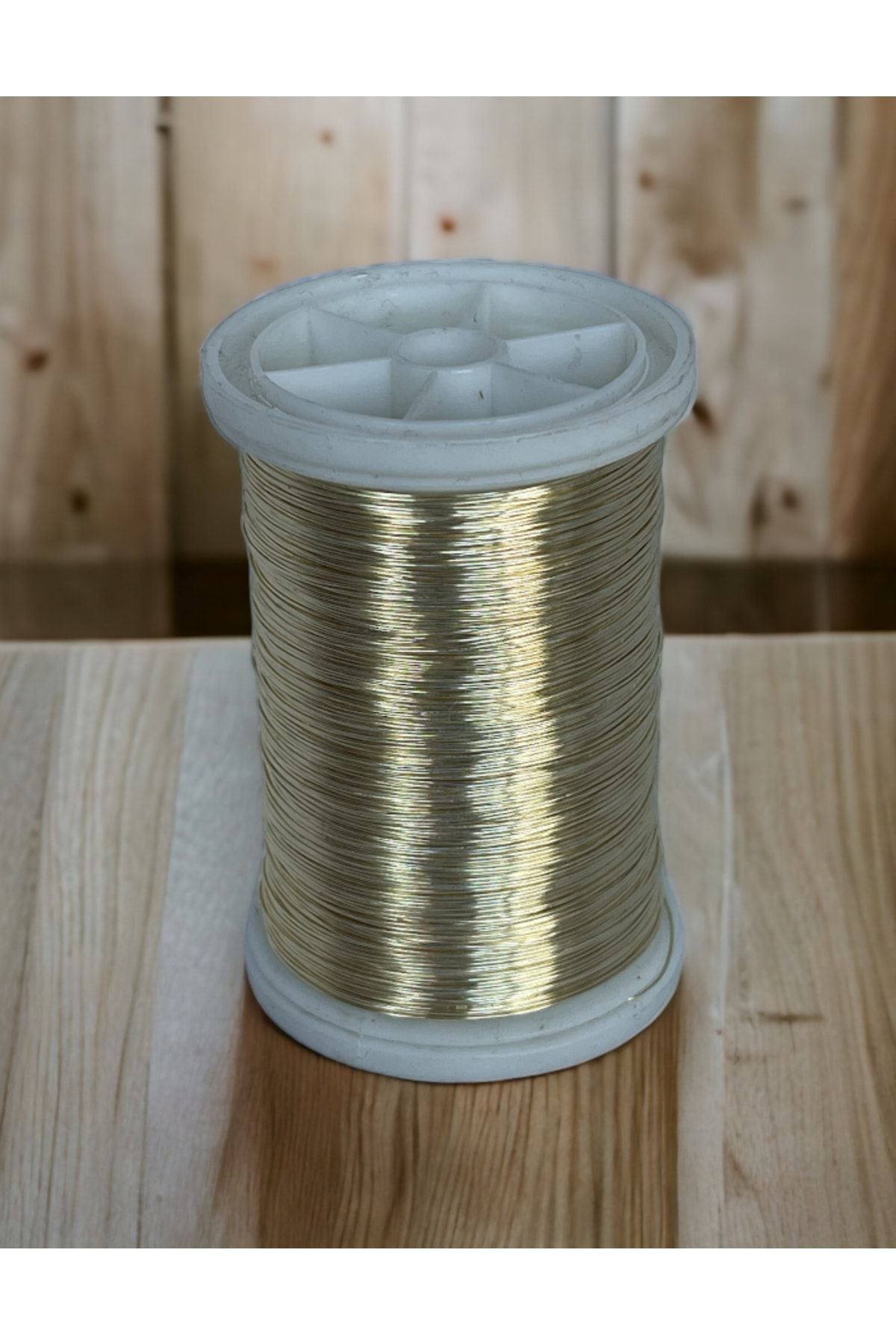 0.30 Mm NO-1A Sarımsı Beyaz Renkli Gümüşlü Filografi Teli