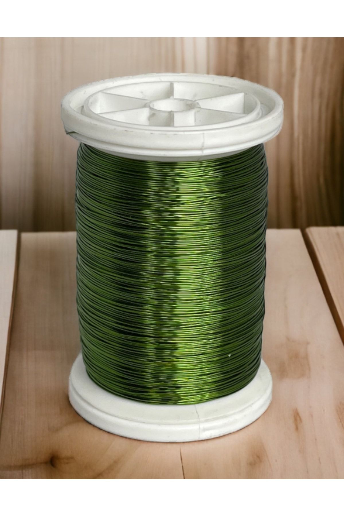 0.30 Mm NO-29 Zeytin Yeşili Renkli Bakır Filografi Teli