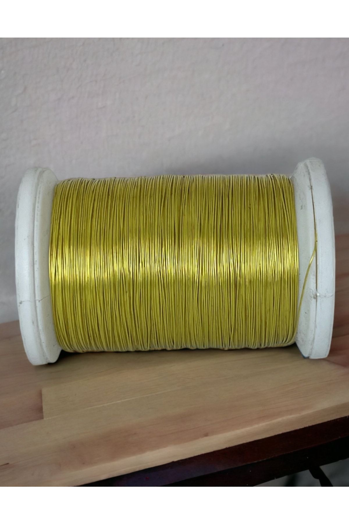 0.30mm Civciv Sarı Renkli Gümüşlü Filografi Teli