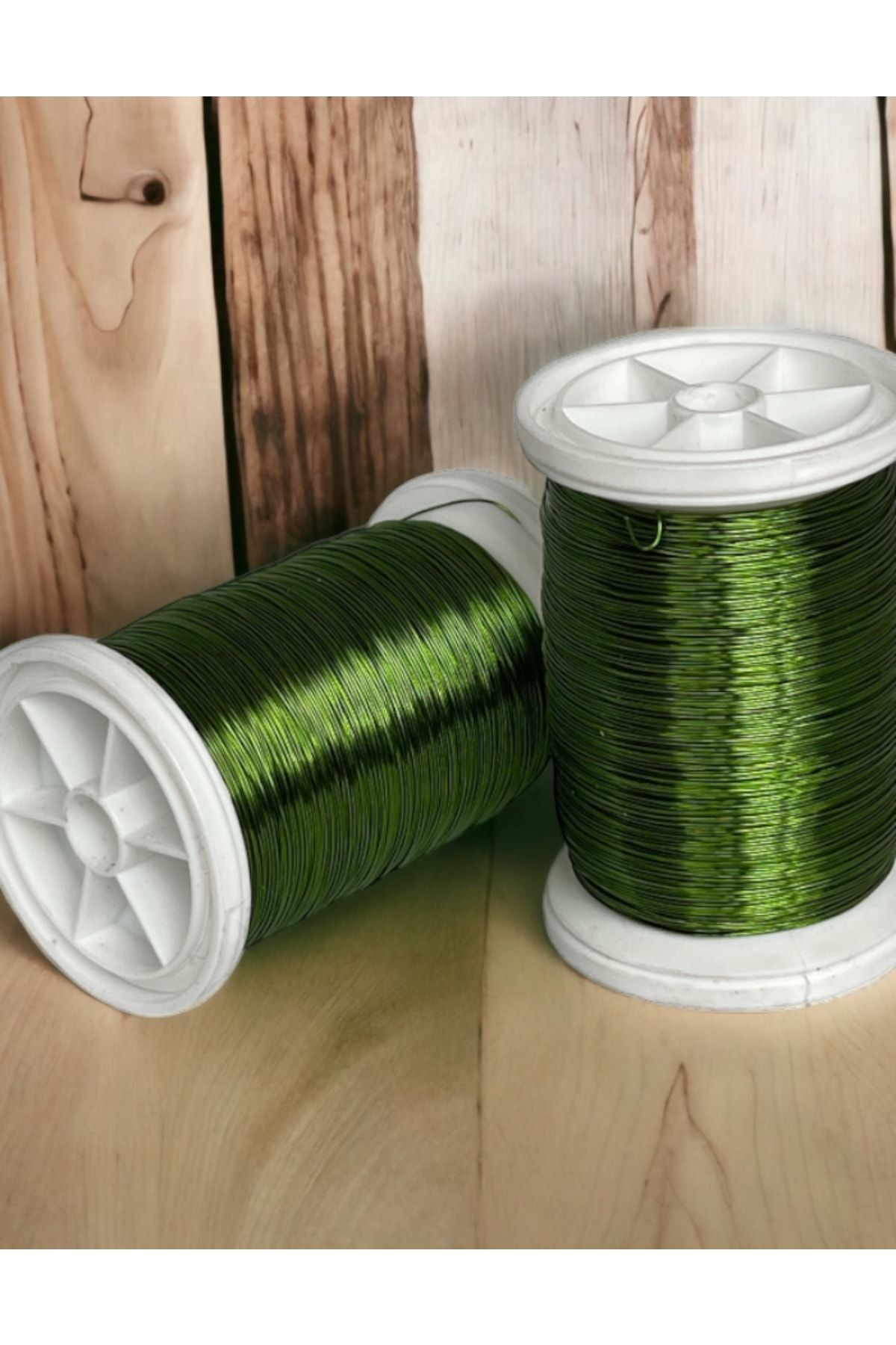 0.30 Mm NO-29 Zeytin Yeşili Renkli Bakır Filografi Teli