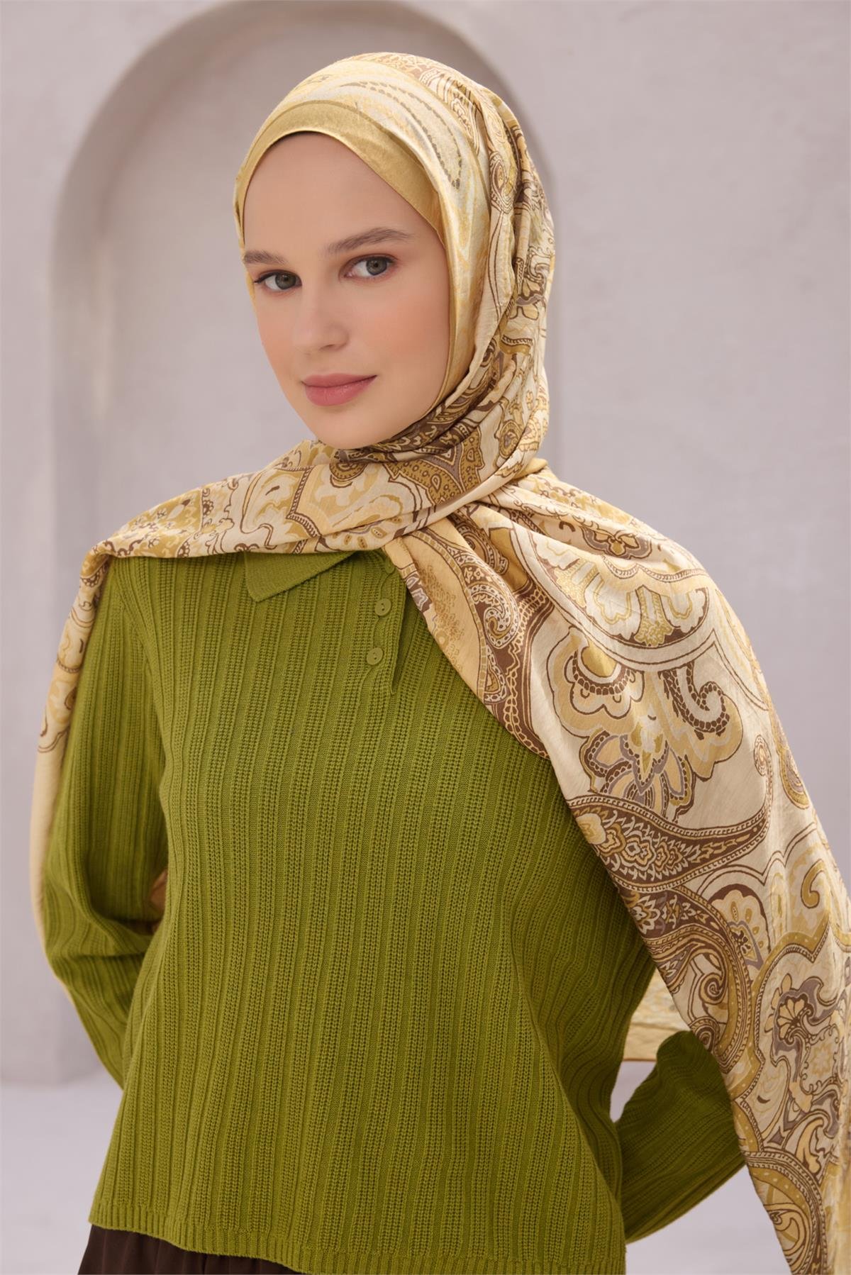 FRESH LENA ŞAL 1639 - GOLD