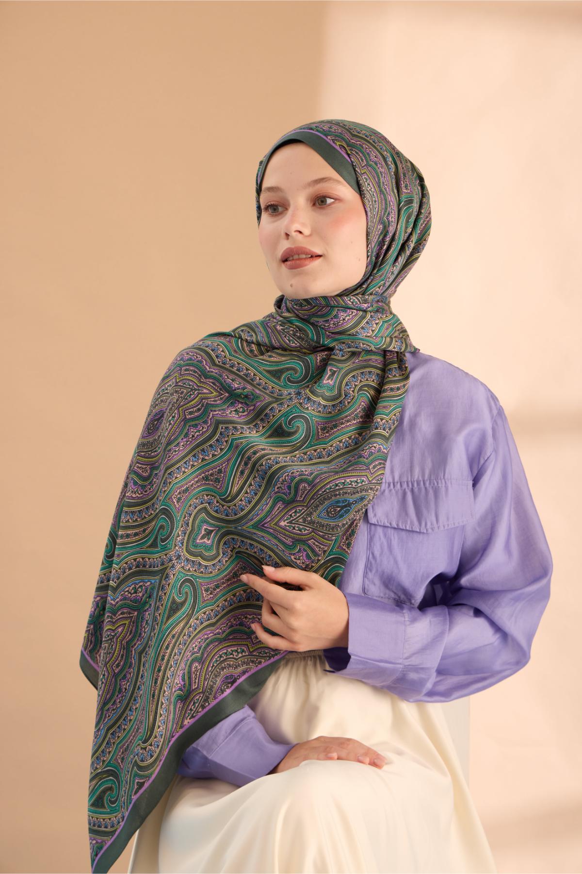 ORGANİK ETNİK DESEN ŞAL