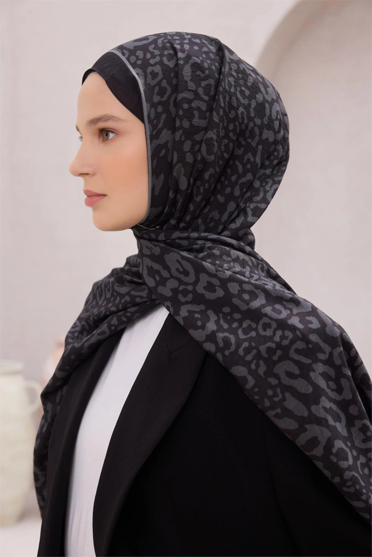 FRESH LENA ŞAL 1464 - SİYAH