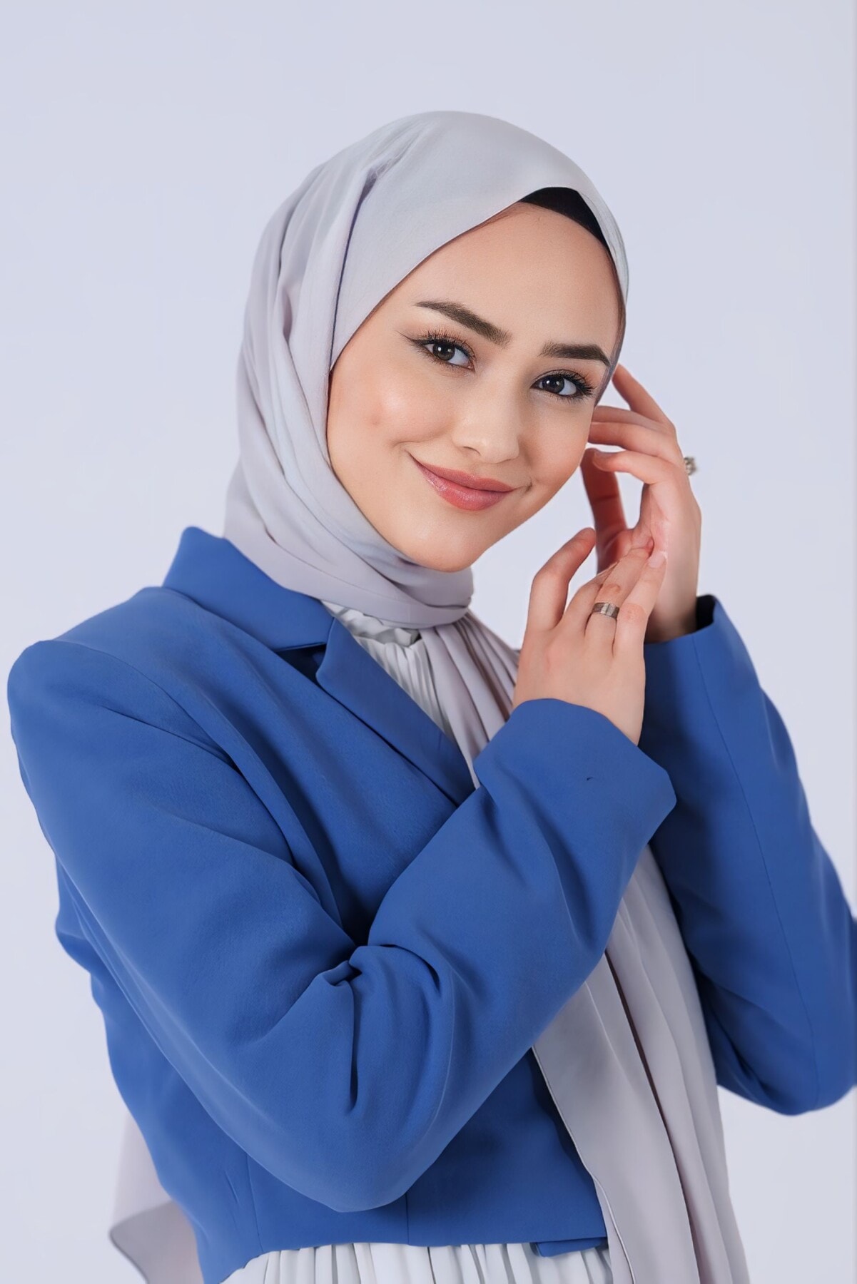 ASYA LİKRALI ŞAL - GÜMÜŞ