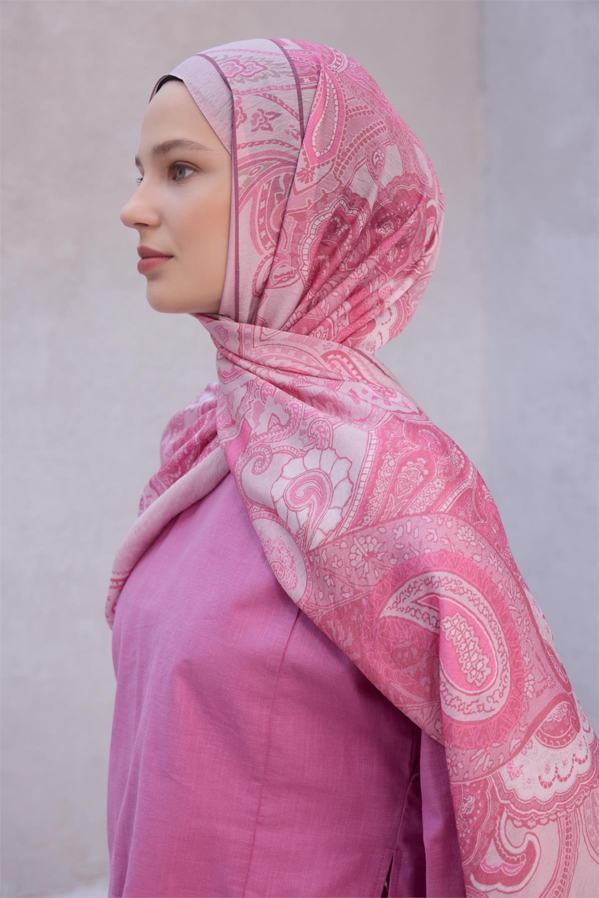 FRESH LENA ŞAL 1639 - PEMBE