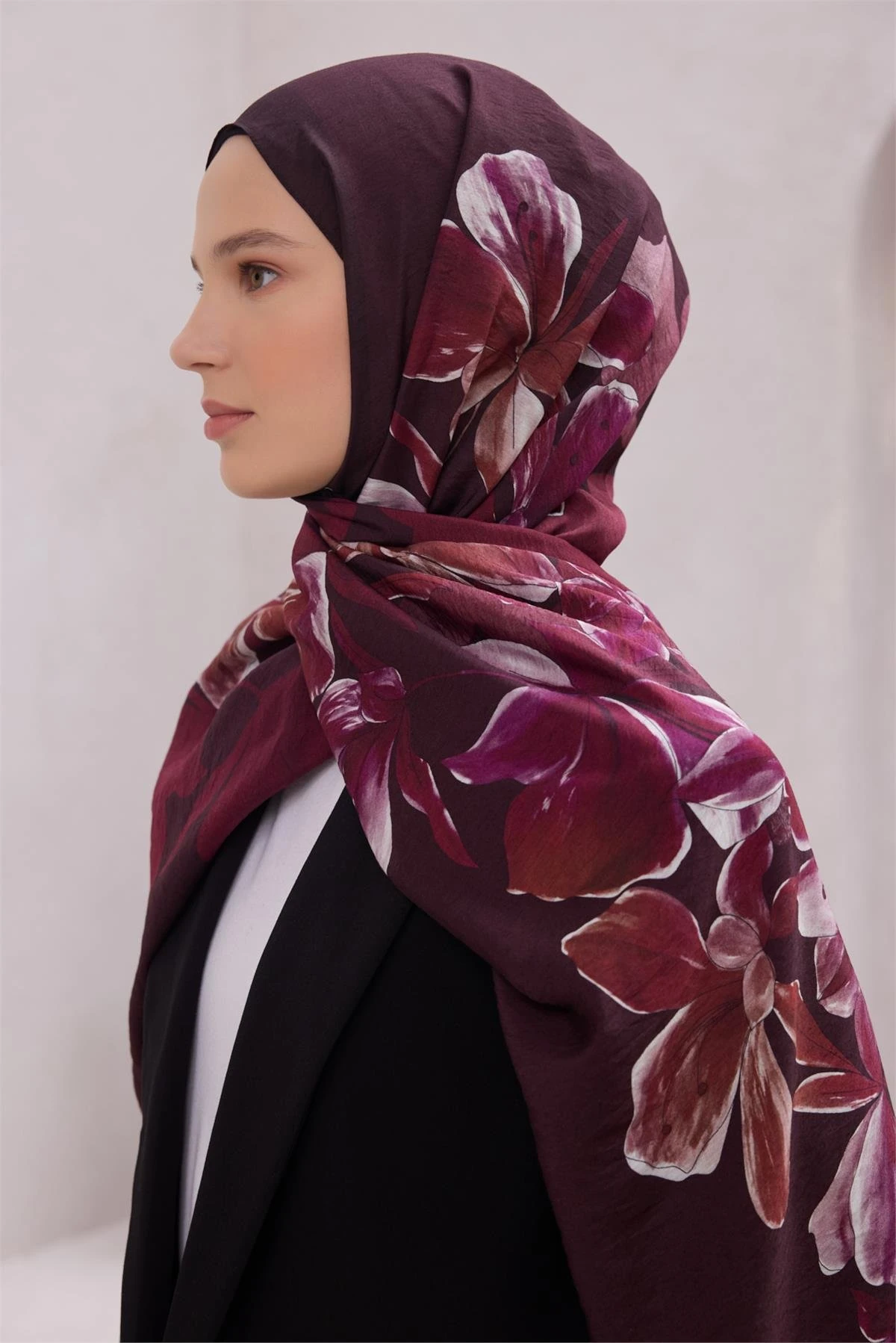 FRESH LENA ŞAL 1487 - BORDO