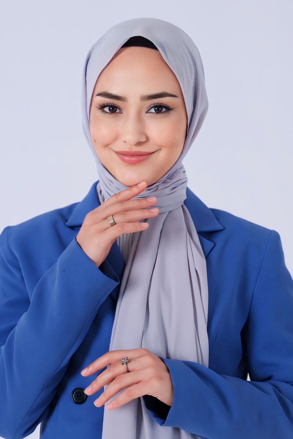 ASYA LİKRALI ŞAL - GRİ