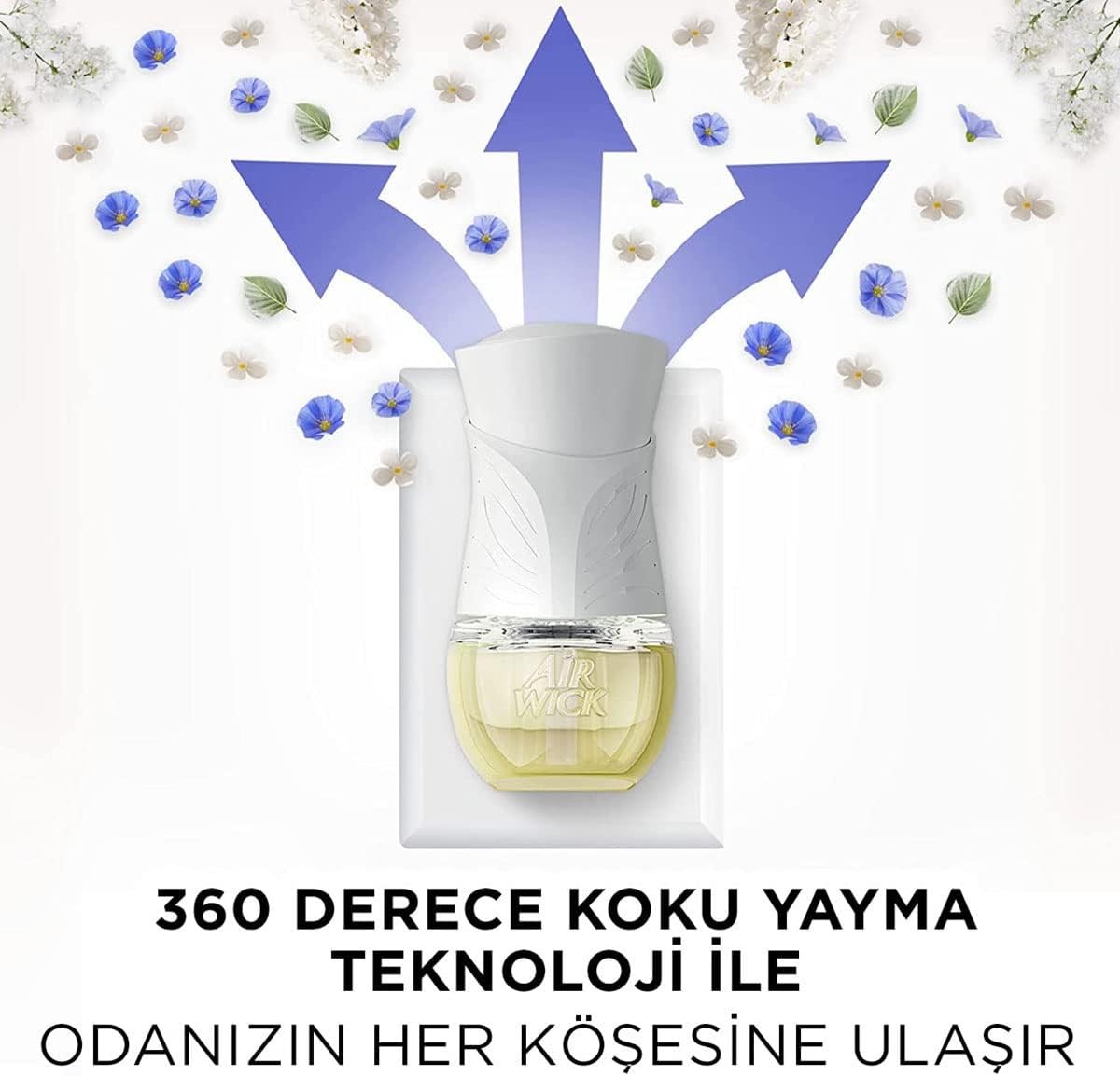 Air Wick Elektrikli Oda Kokusu Cihaz Yedek Şişe Temizliğin Esintisi