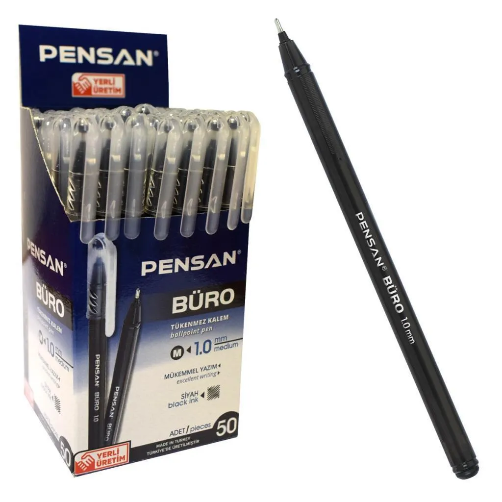 PENSAN SİYAH TÜKENMEZ KALEM