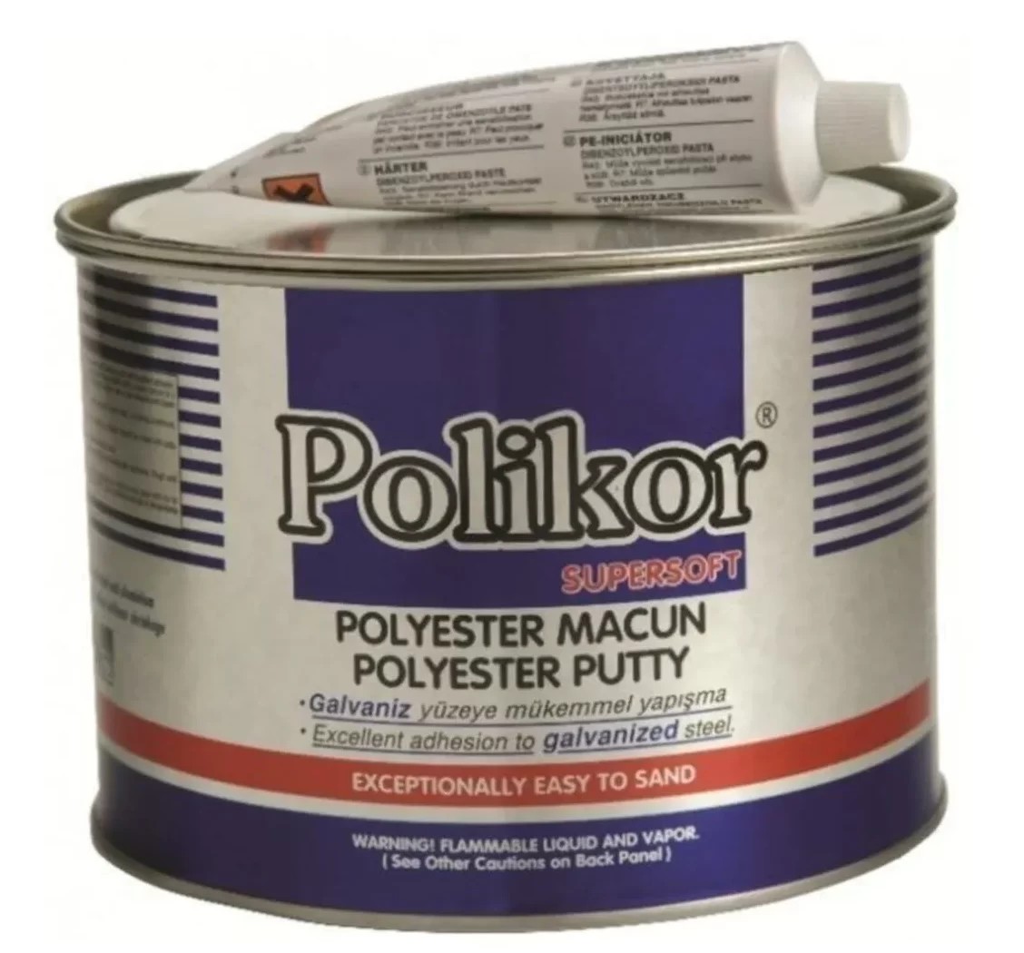 Polikor Süper Soft Polyester Çelik Macun 2700 gr