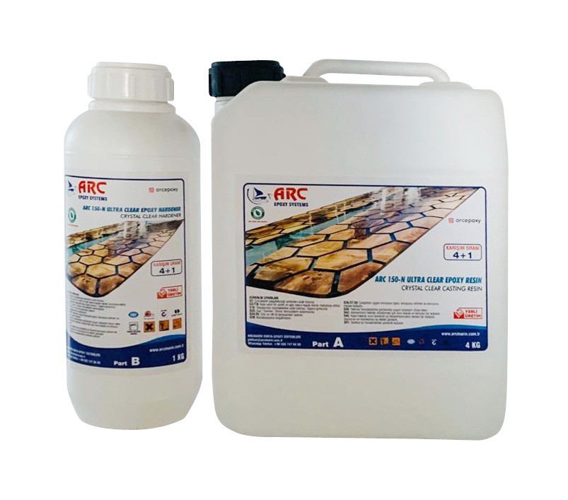 Epoksi-Ultra Şeffaf - Epoksi reçine  -1.5 KG