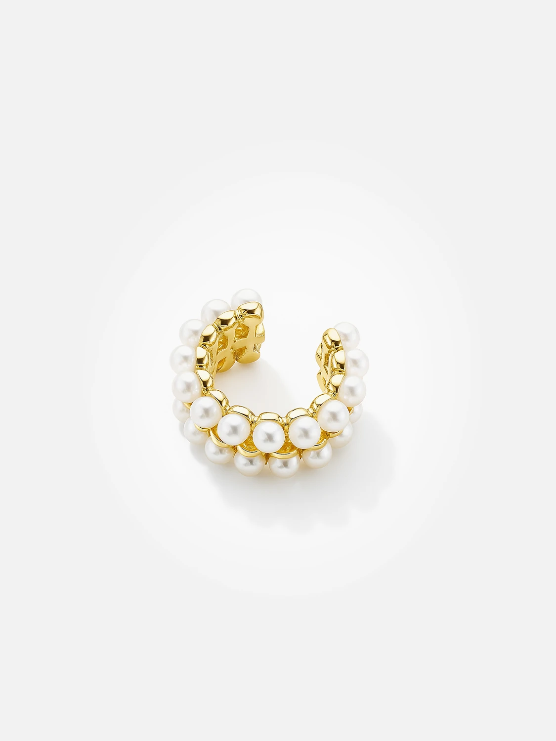Pearly Gold Earcuff