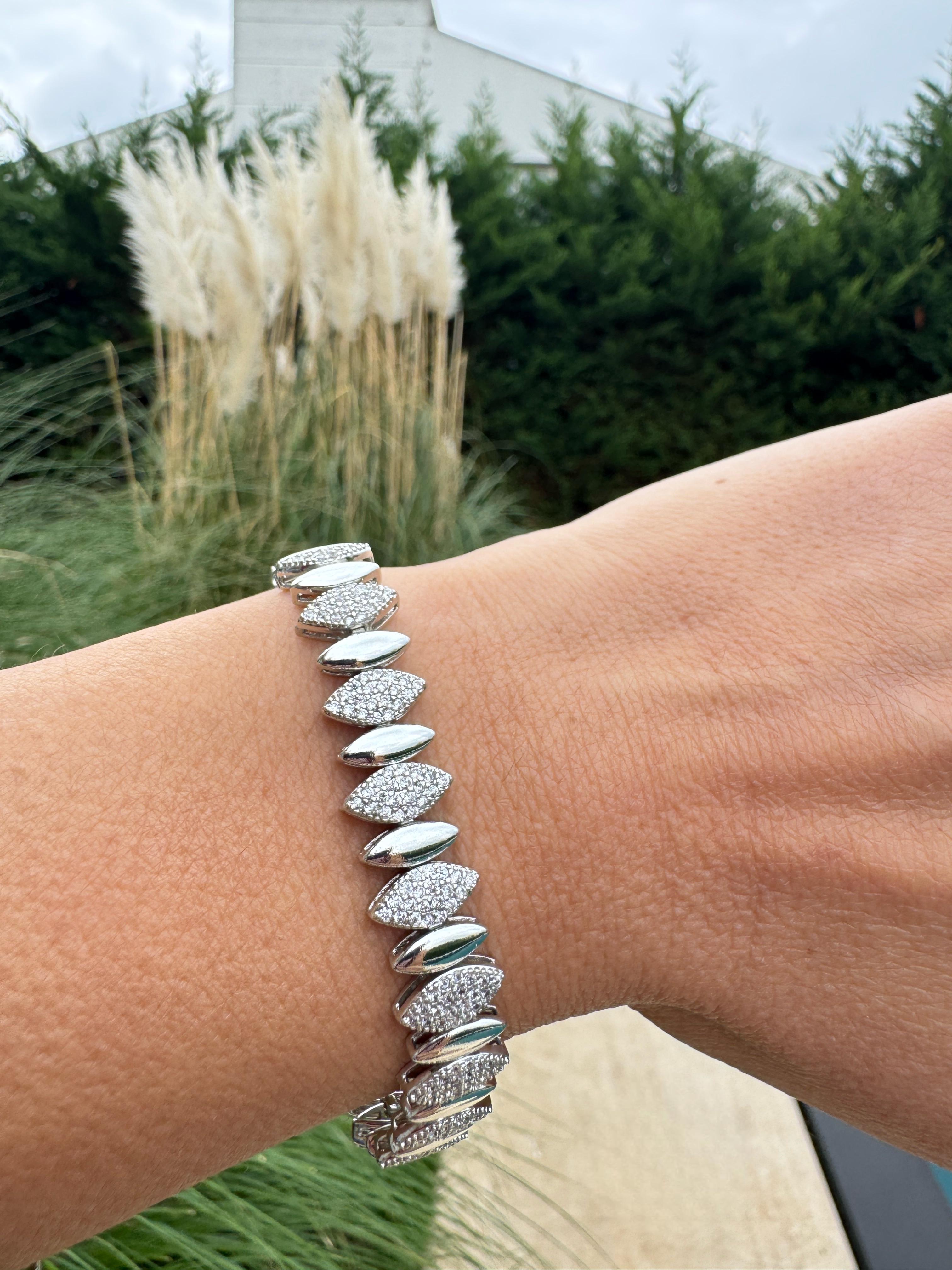 Lunaria Silver Bileklik