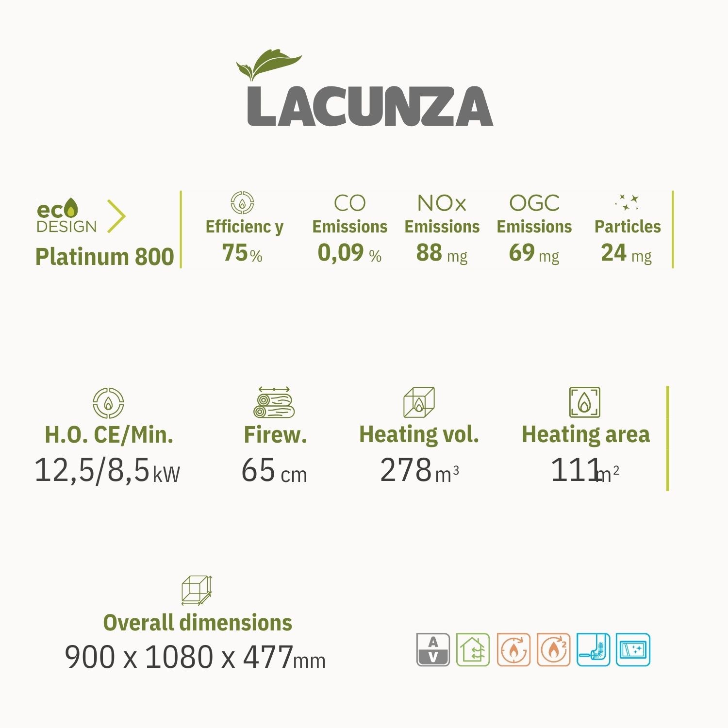 Lacunza Platinum 800 Soba