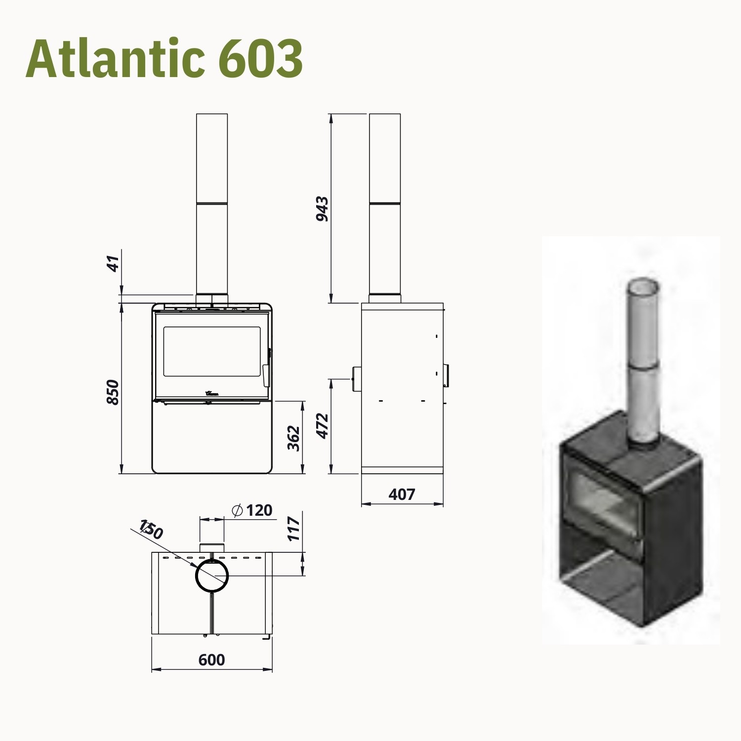 Lacunza Atlantic 603 Soba