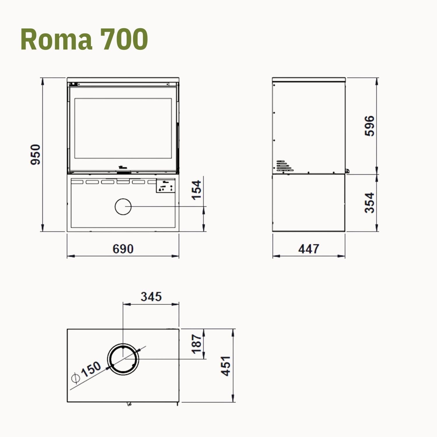 Lacunza Roma 700 Soba