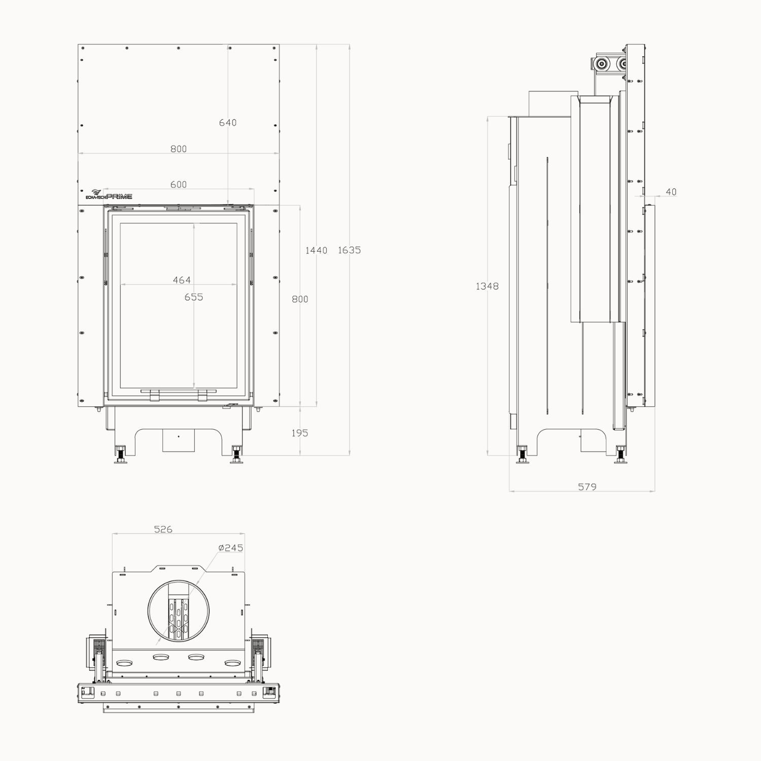 Echa-Tech Flat Hazne