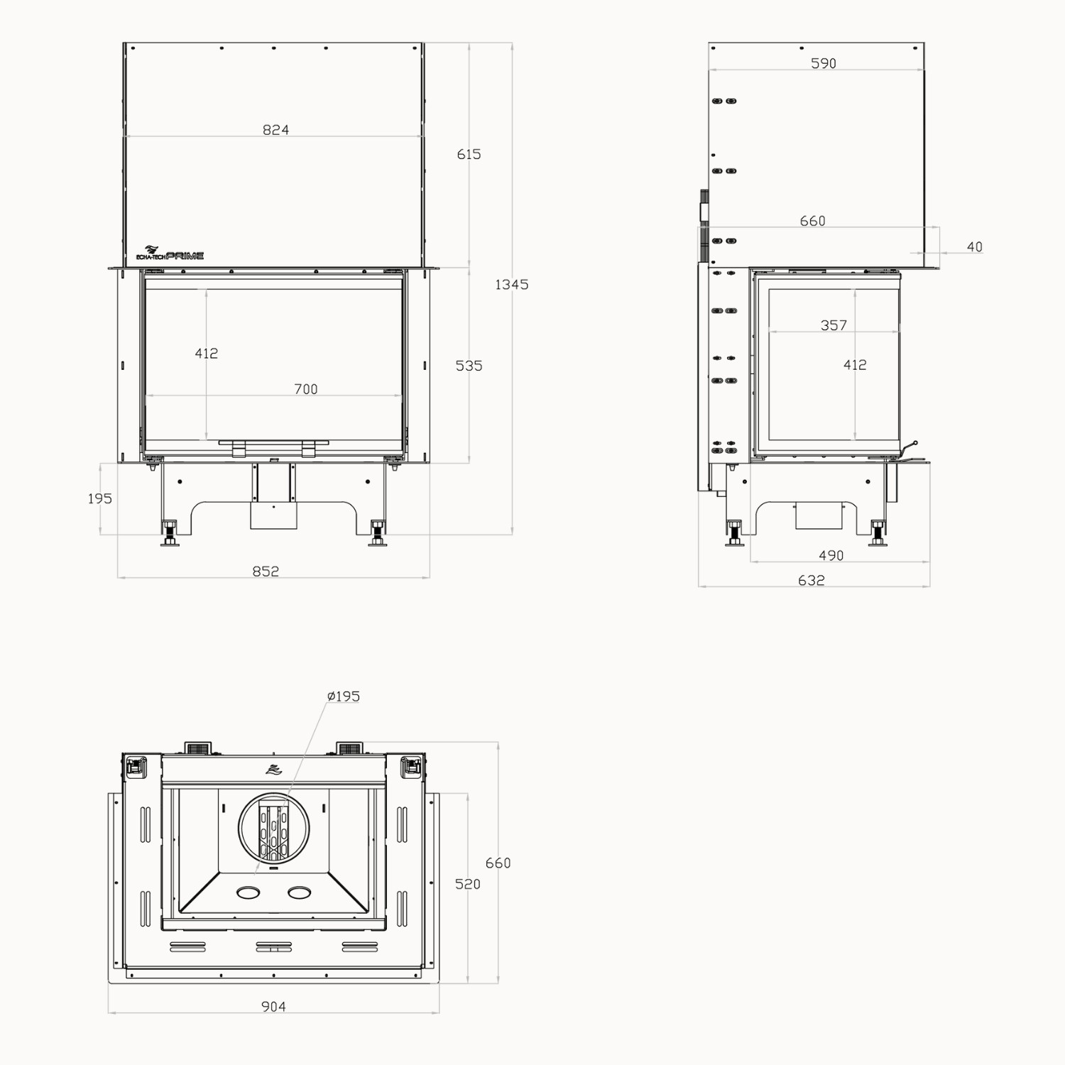 Echa-Tech 3V Hazne