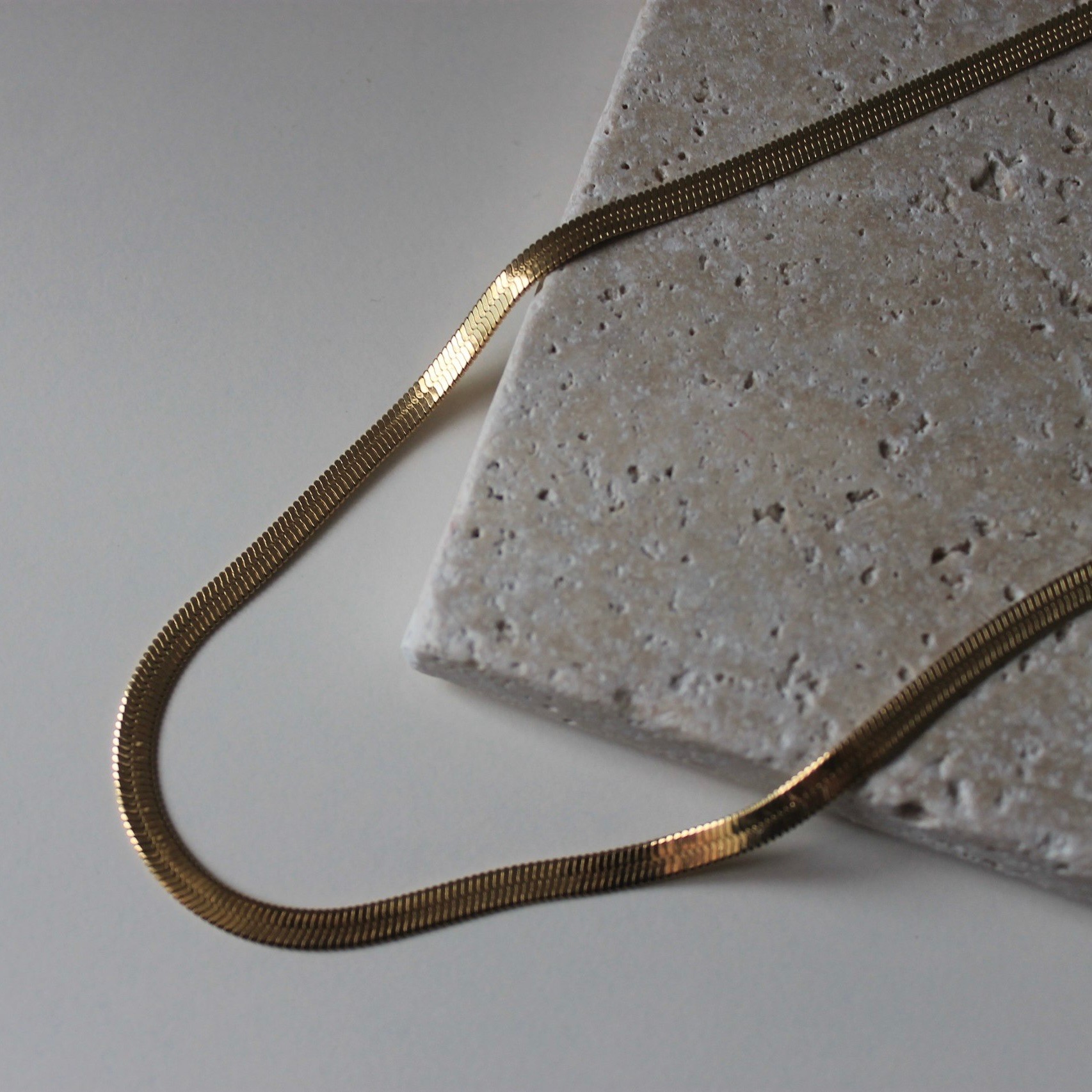 Çelik İtalyan Gold Kolye