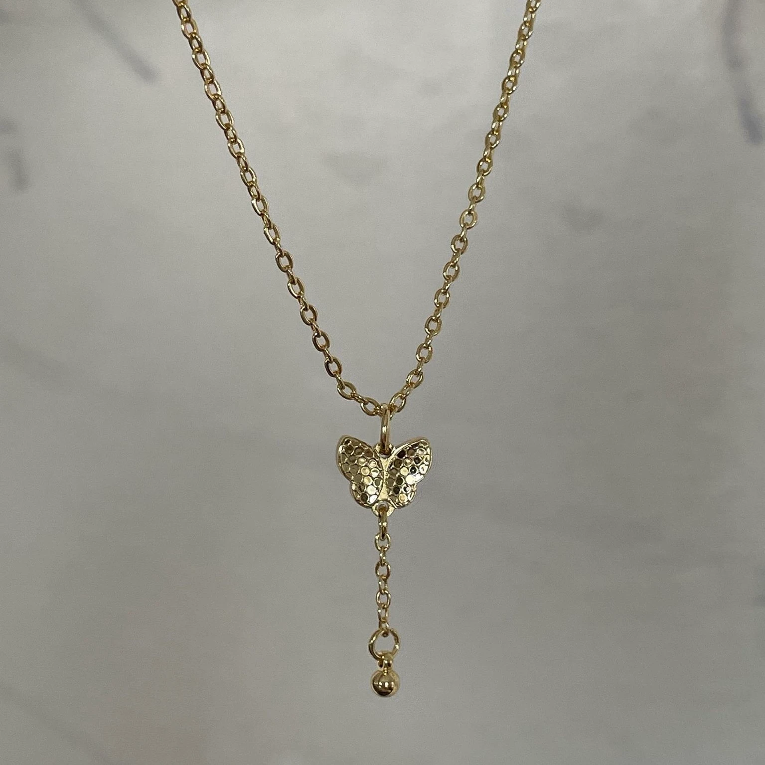 Vip Seri Kelebek Y Kolye