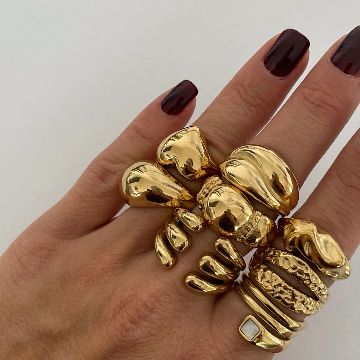 Çelik Açık Bombe Yüzük