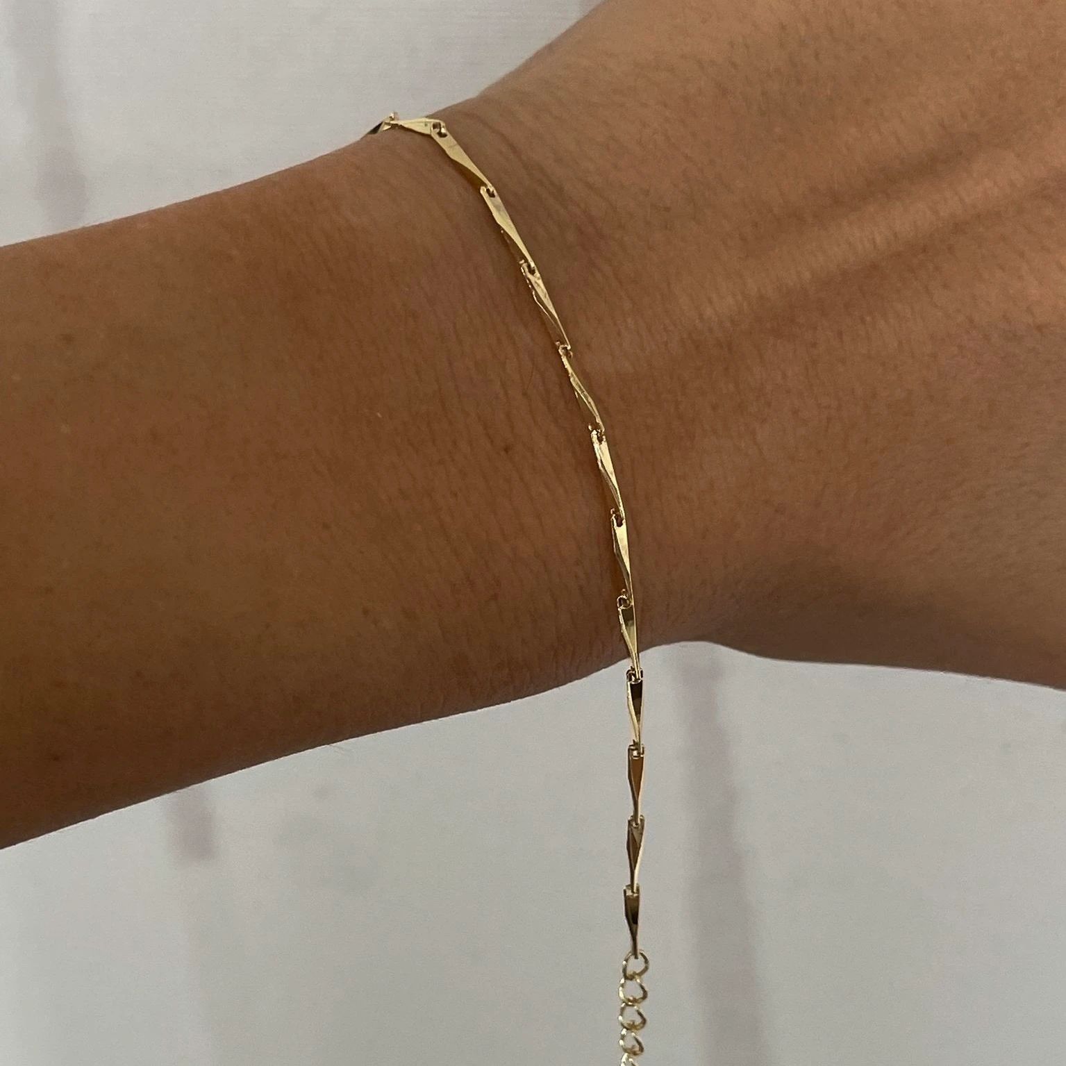 Vip Seri Zikzak Zincir Bileklik