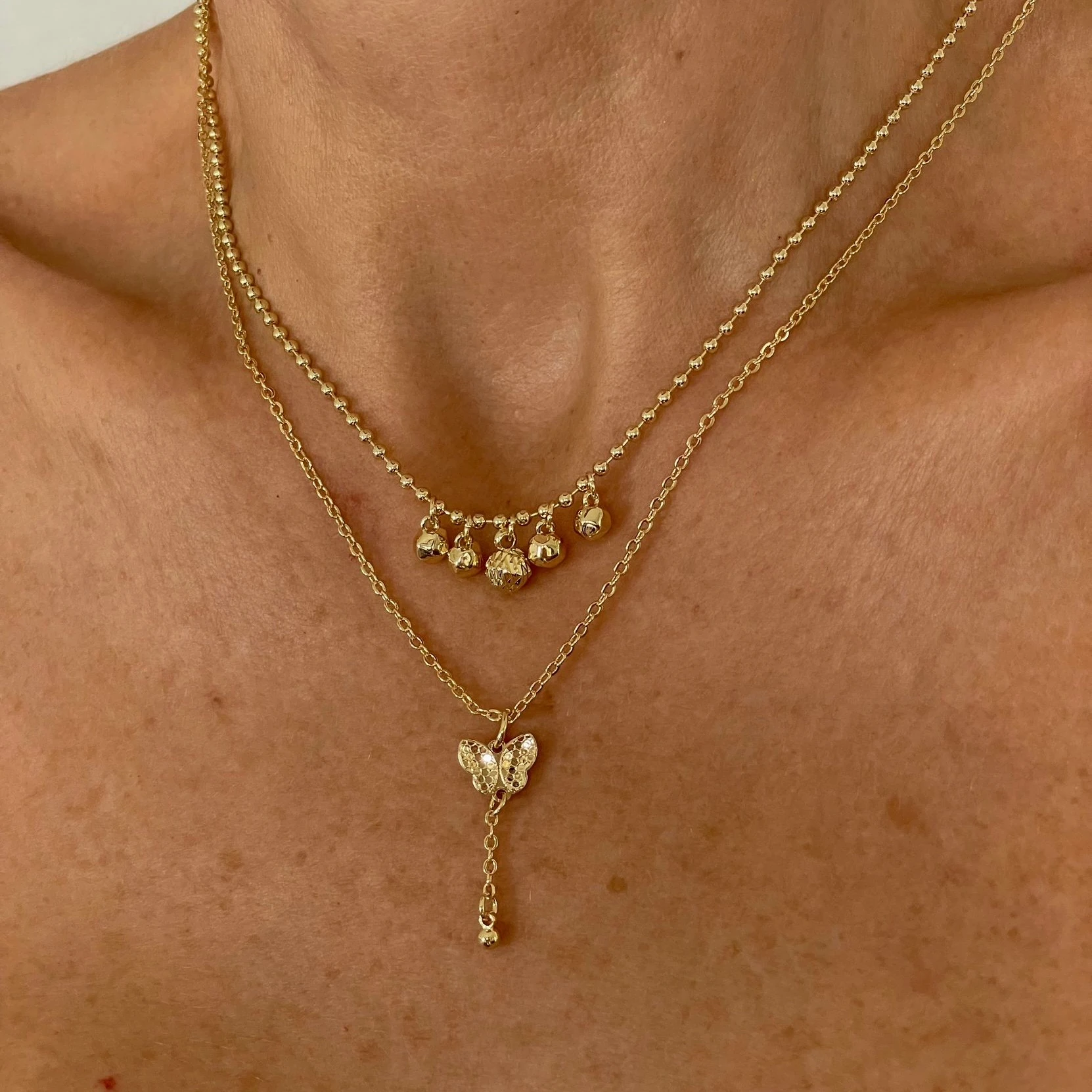 Vip Seri Kelebek Y Kolye