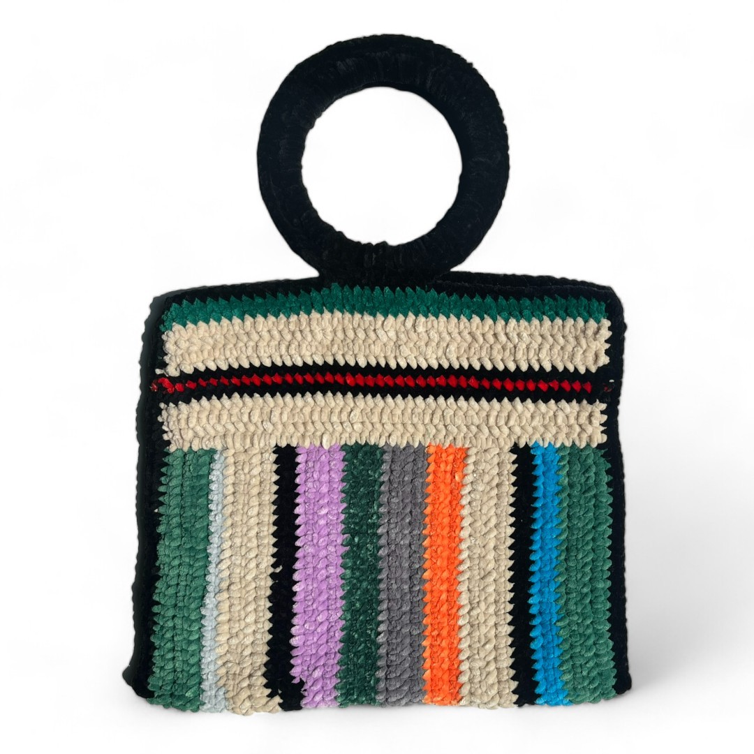 ETHNIC MAHAL CROCHET BAG 