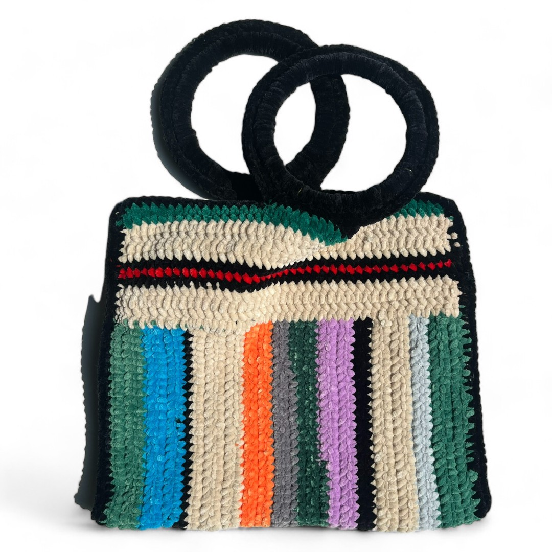 ETHNIC MAHAL CROCHET BAG 