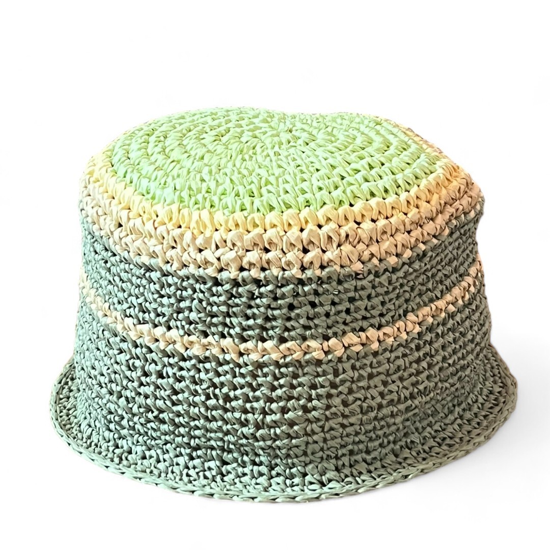 HAKI CROCHET RAFIA BUCKET HAT