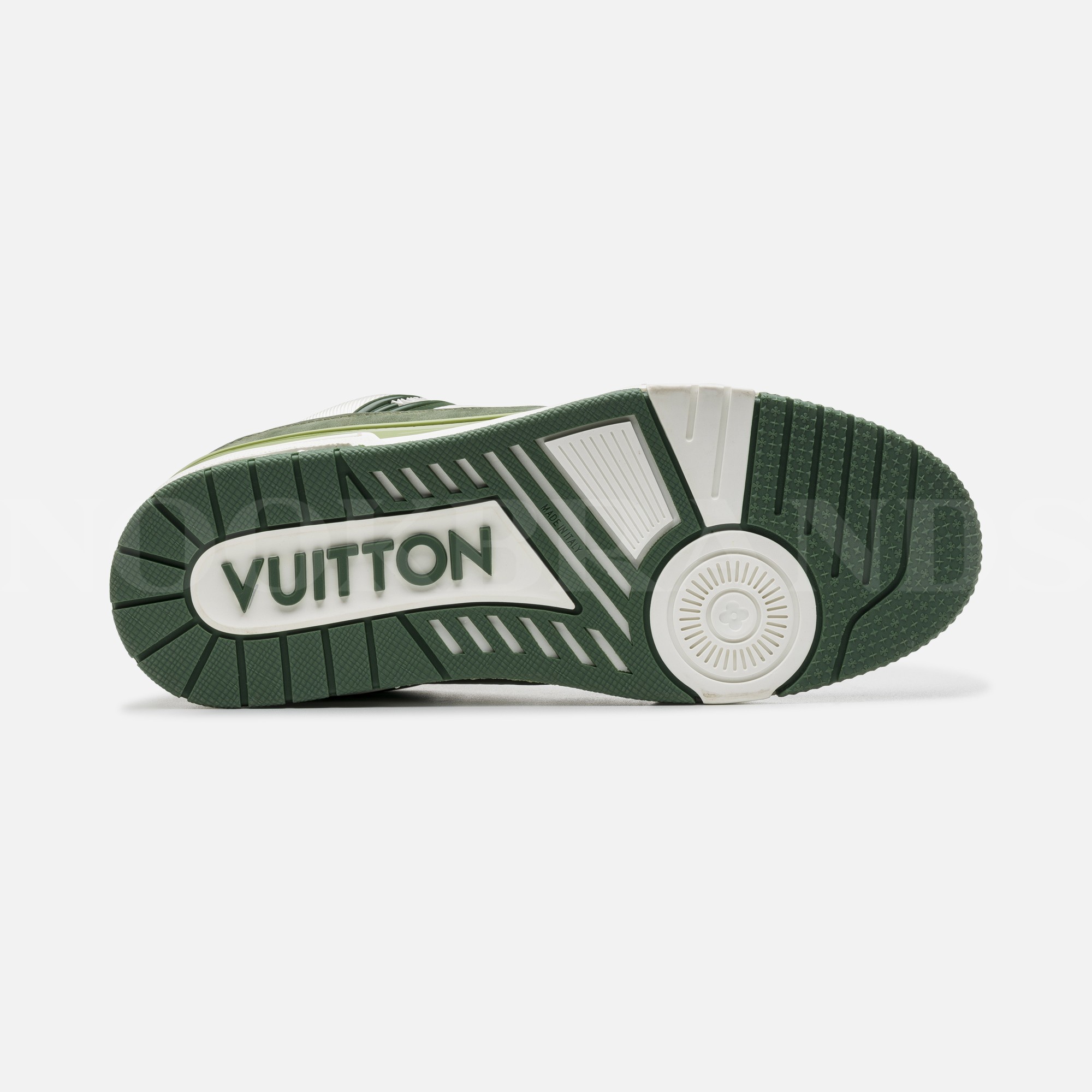Yeşil Erkek Deri Sneaker