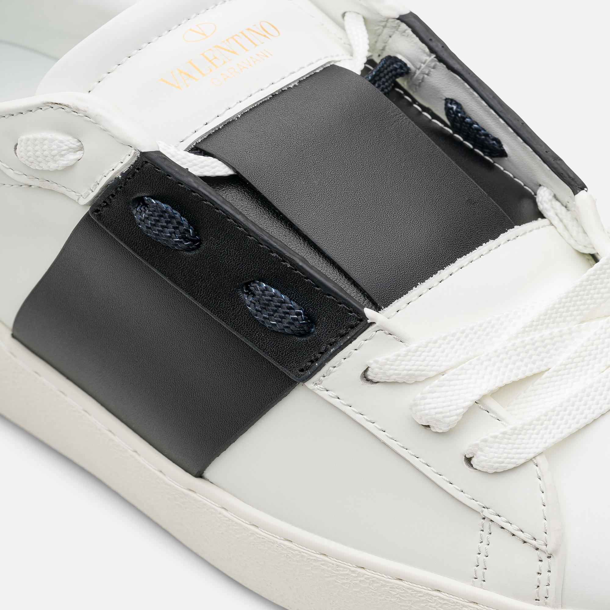 Beyaz Kadın Deri Sneaker